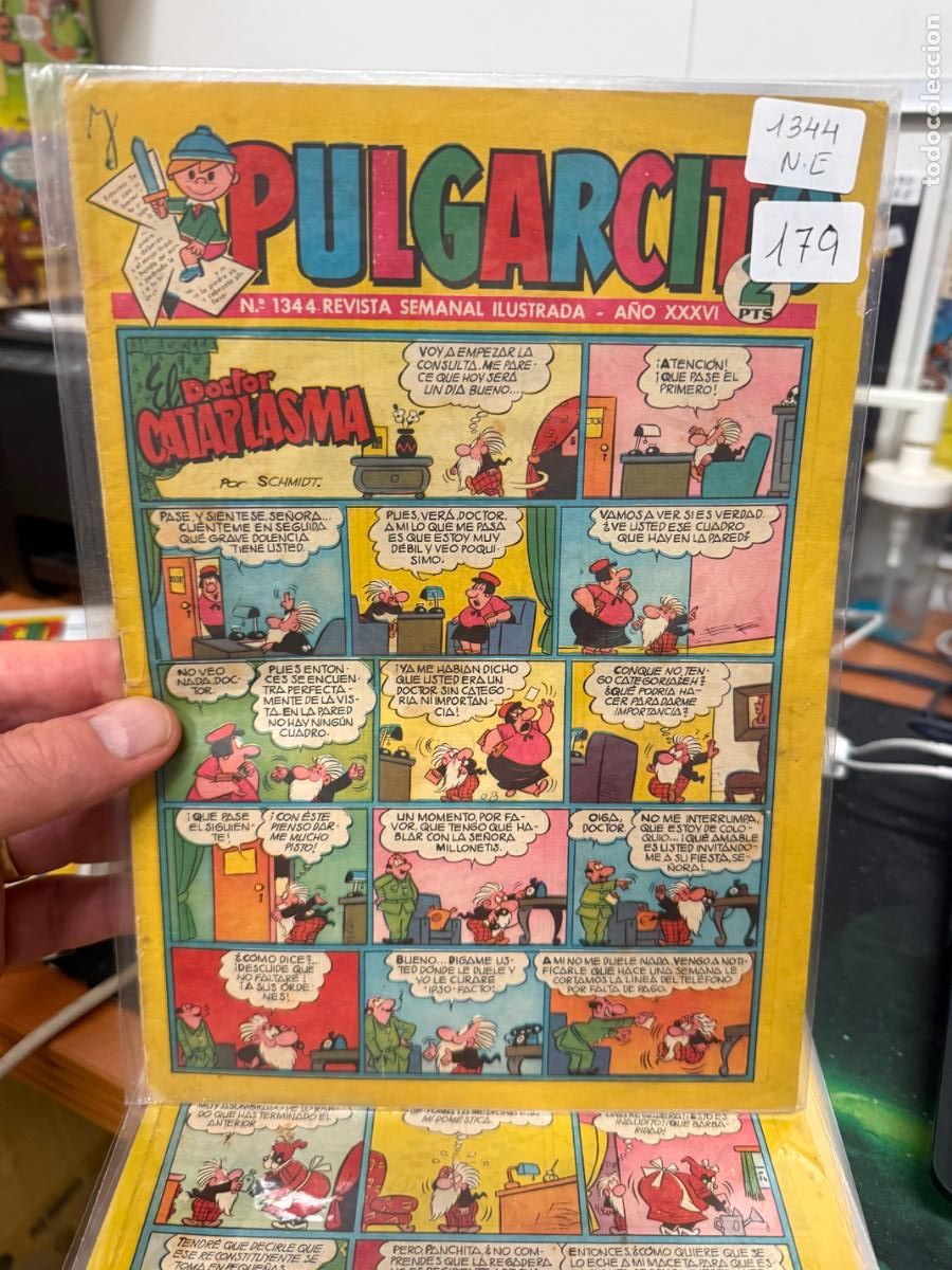 Tebeos: PULGARCITO EDITORIAL BRUGUERA NUMERO 1344