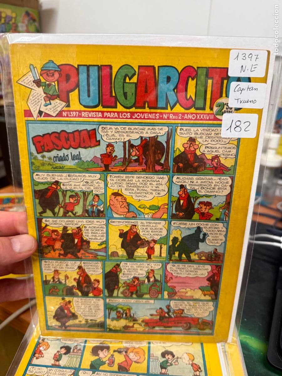 Tebeos: PULGARCITO EDITORIAL BRUGUERA NUMERO 1397