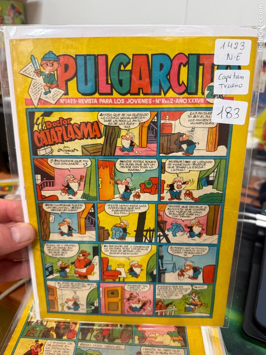 Tebeos: PULGARCITO EDITORIAL BRUGUERA NUMERO 1423