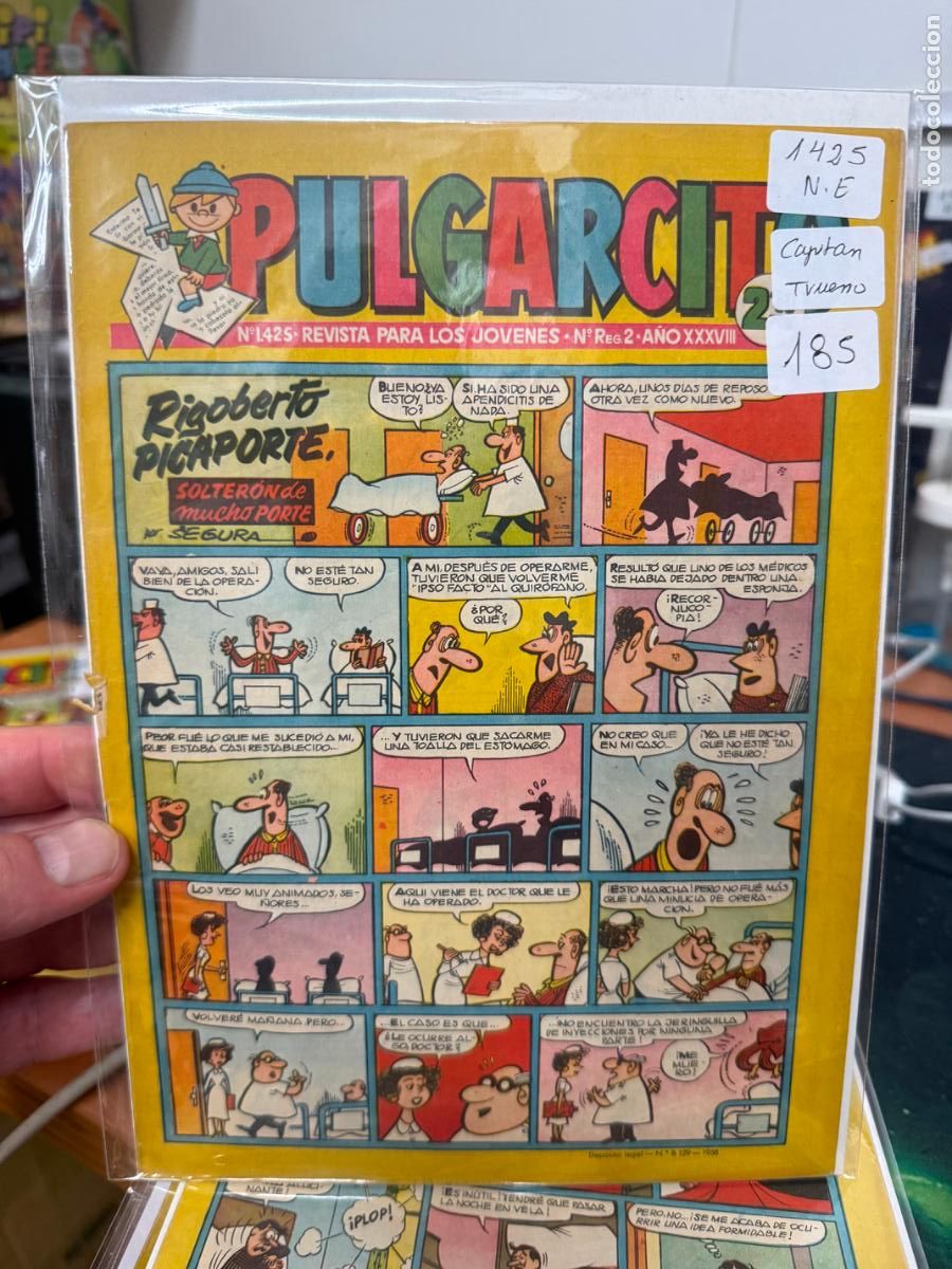 Tebeos: PULGARCITO EDITORIAL BRUGUERA NUMERO 1425