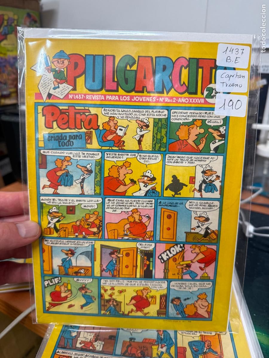 Tebeos: PULGARCITO EDITORIAL BRUGUERA NUMERO 1437