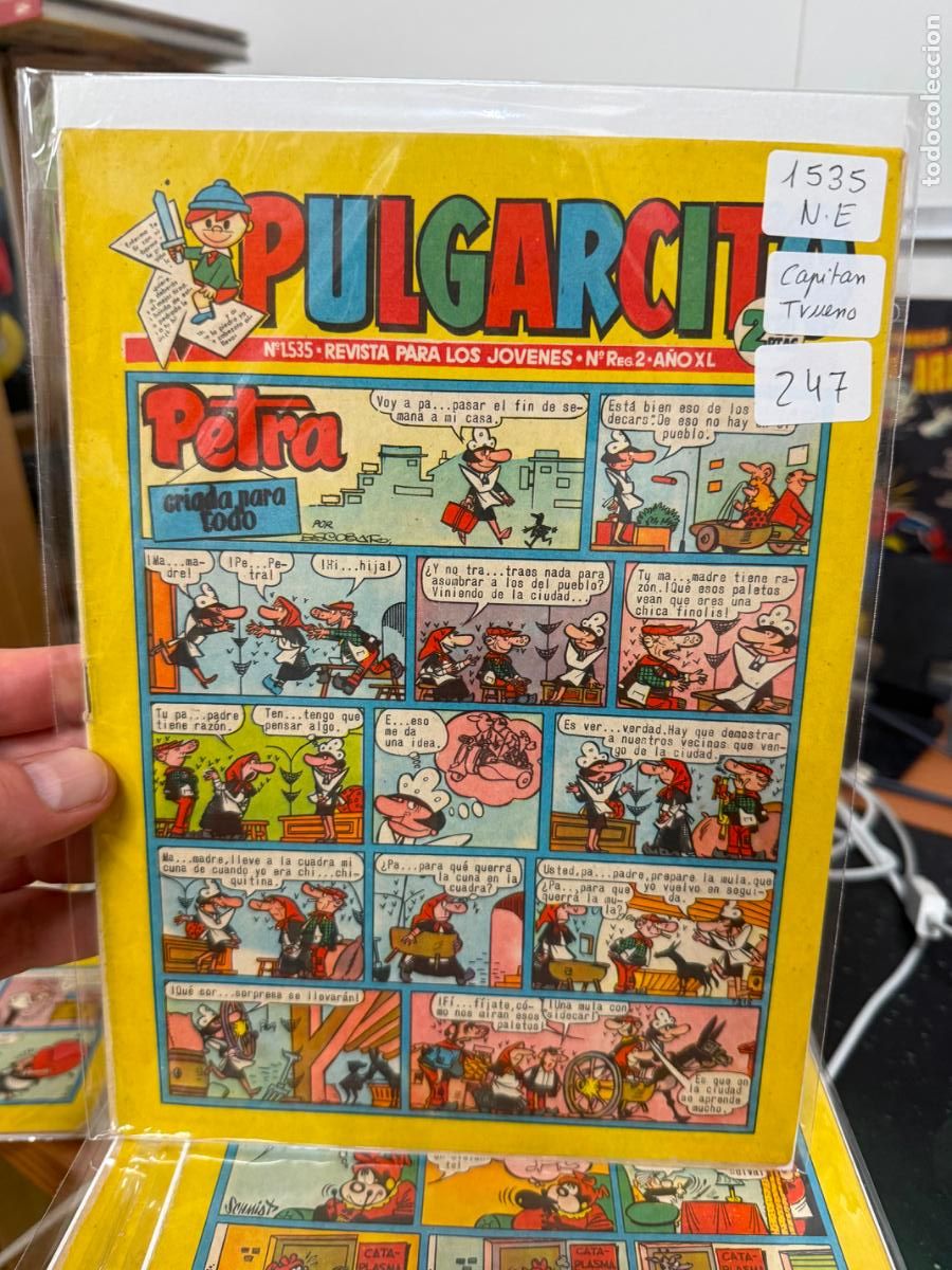 Livros de Banda Desenhada: PULGARCITO EDITORIAL BRUGUERA NUMERO 1535