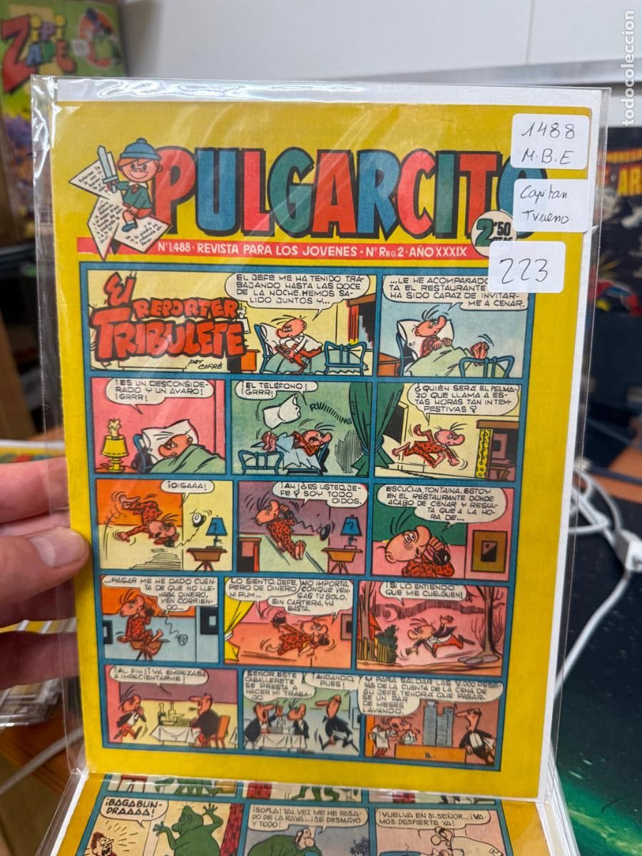 Livros de Banda Desenhada: PULGARCITO EDITORIAL BRUGUERA NUMERO 1488
