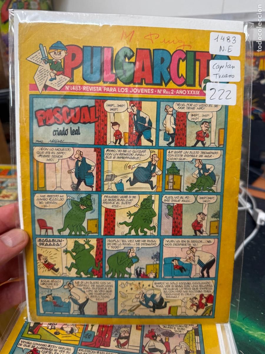Livros de Banda Desenhada: PULGARCITO EDITORIAL BRUGUERA NUMERO 1483