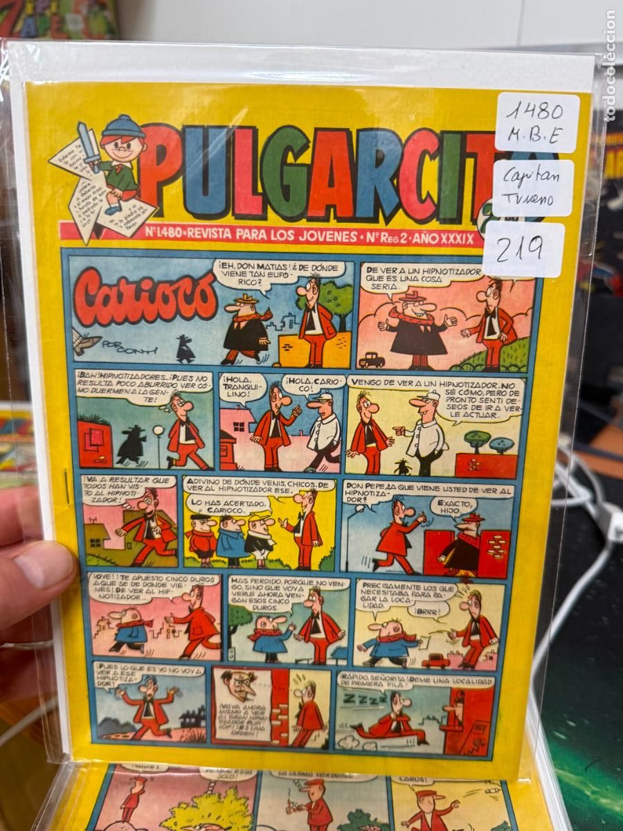 Livros de Banda Desenhada: PULGARCITO EDITORIAL BRUGUERA NUMERO 1480