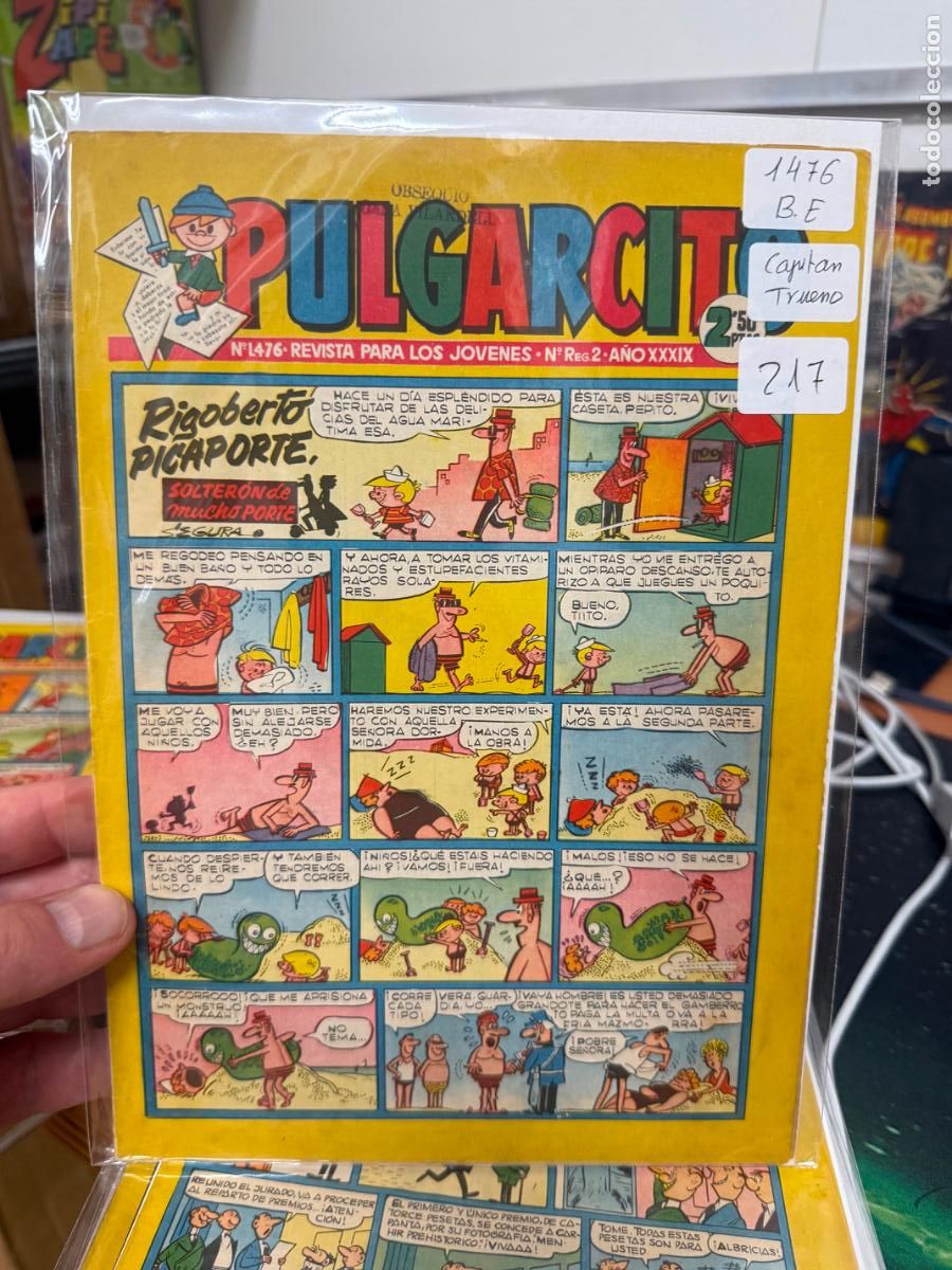 Livros de Banda Desenhada: PULGARCITO EDITORIAL BRUGUERA NUMERO 1476