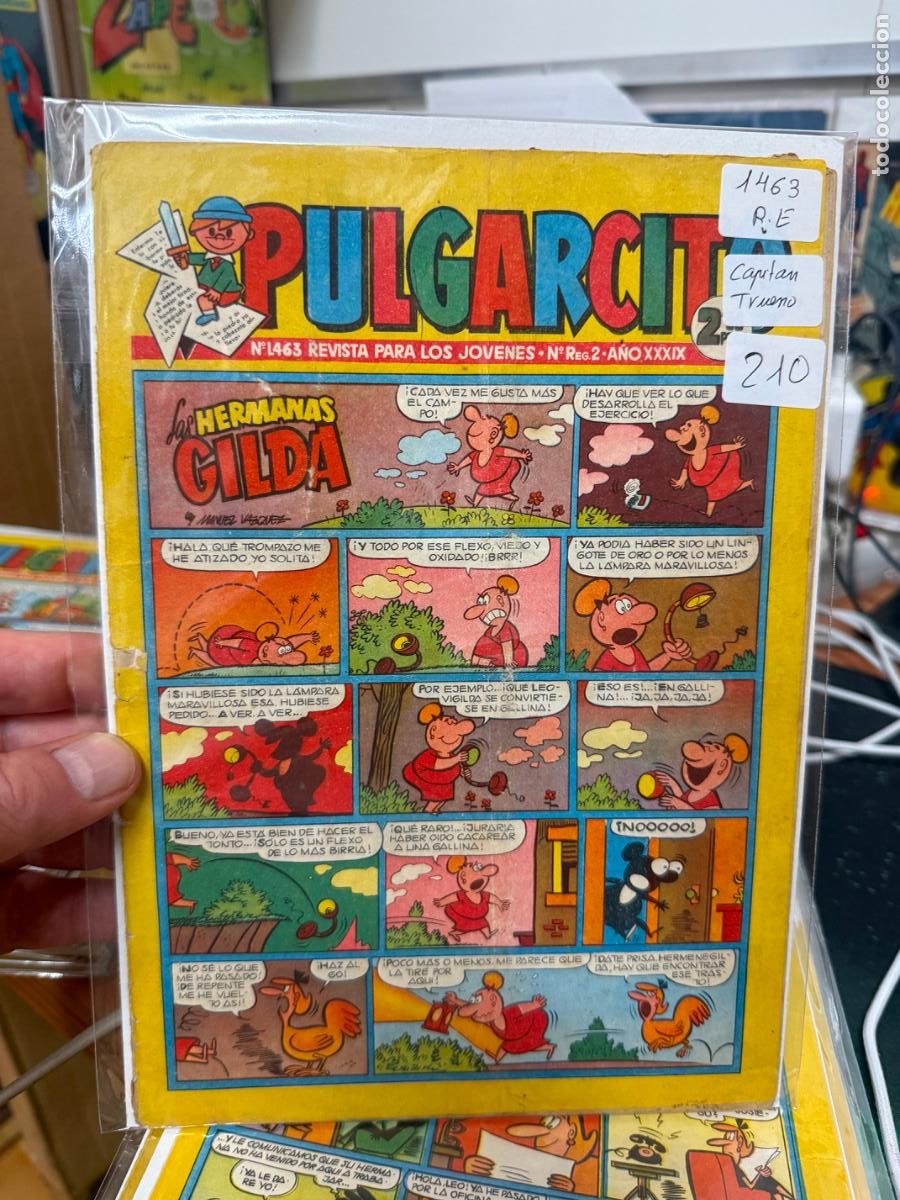 Livros de Banda Desenhada: PULGARCITO EDITORIAL BRUGUERA NUMERO 1463