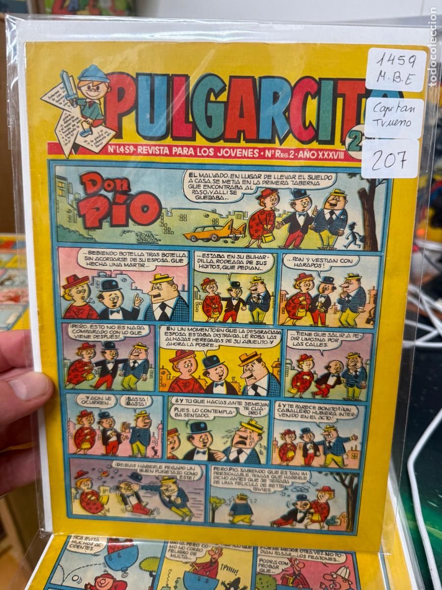 Livros de Banda Desenhada: PULGARCITO EDITORIAL BRUGUERA NUMERO 1459