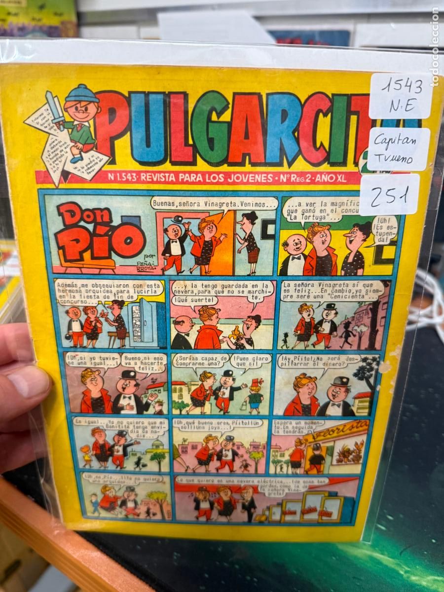 Livros de Banda Desenhada: PULGARCITO EDITORIAL BRUGUERA NUMERO 1453
