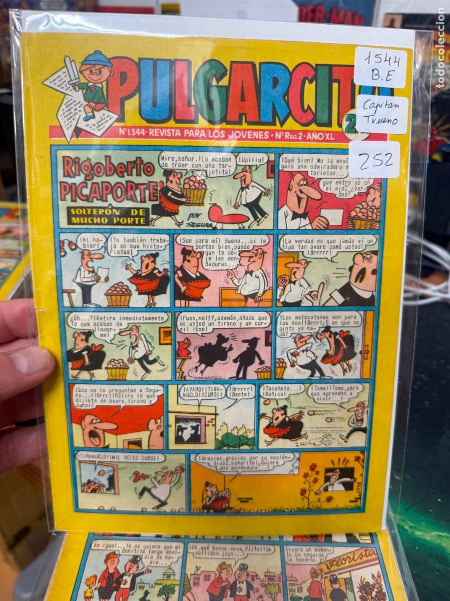 Livros de Banda Desenhada: PULGARCITO EDITORIAL BRUGUERA NUMERO 1444
