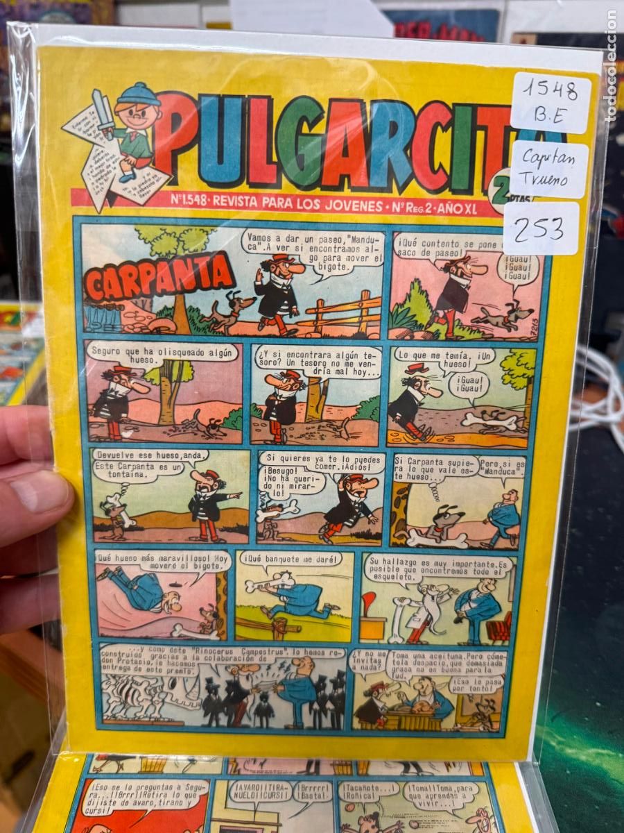 Livros de Banda Desenhada: PULGARCITO EDITORIAL BRUGUERA NUMERO 1548