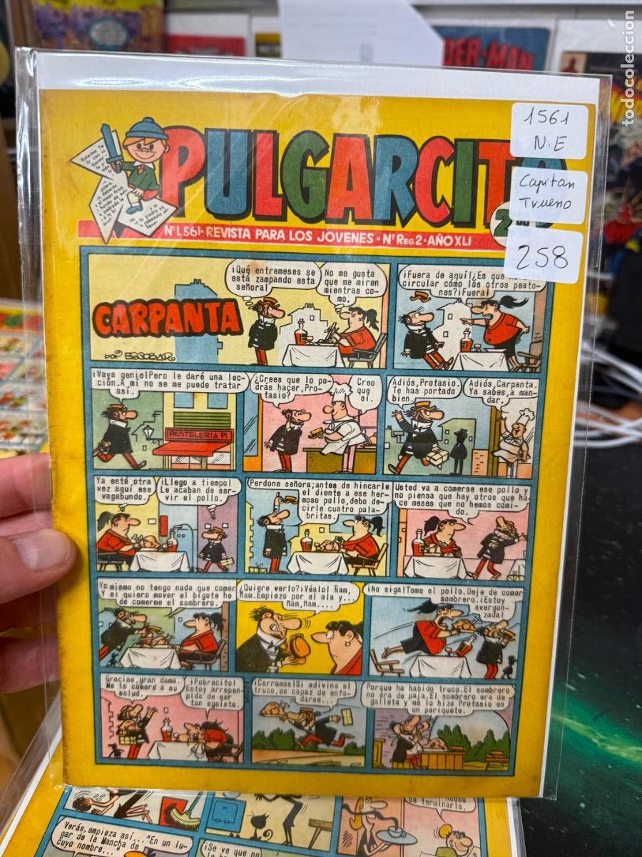 BDs: PULGARCITO EDITORIAL BRUGUERA NUMERO 1561