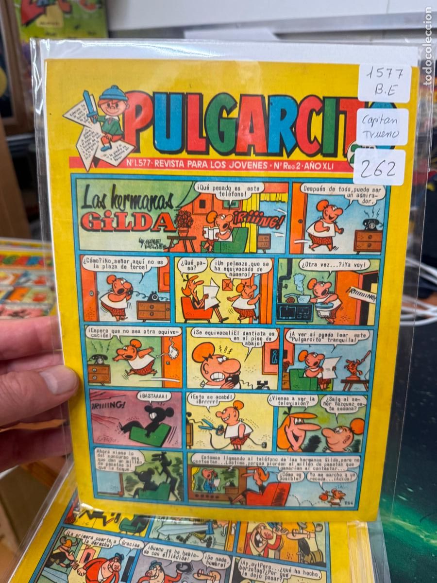 Tebeos: PULGARCITO EDITORIAL BRUGUERA NUMERO 1577
