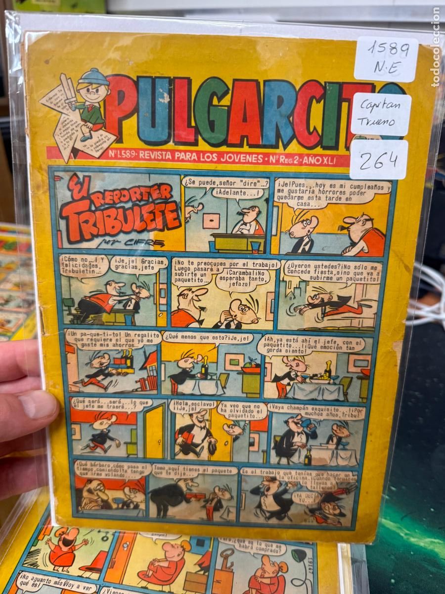 Comics: PULGARCITO EDITORIAL BRUGUERA NUMERO 1589