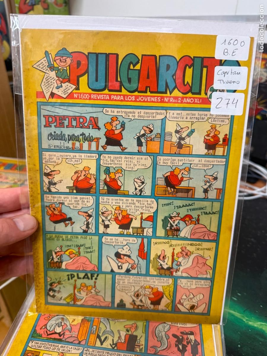 Tebeos: PULGARCITO EDITORIAL BRUGUERA NUMERO 1600