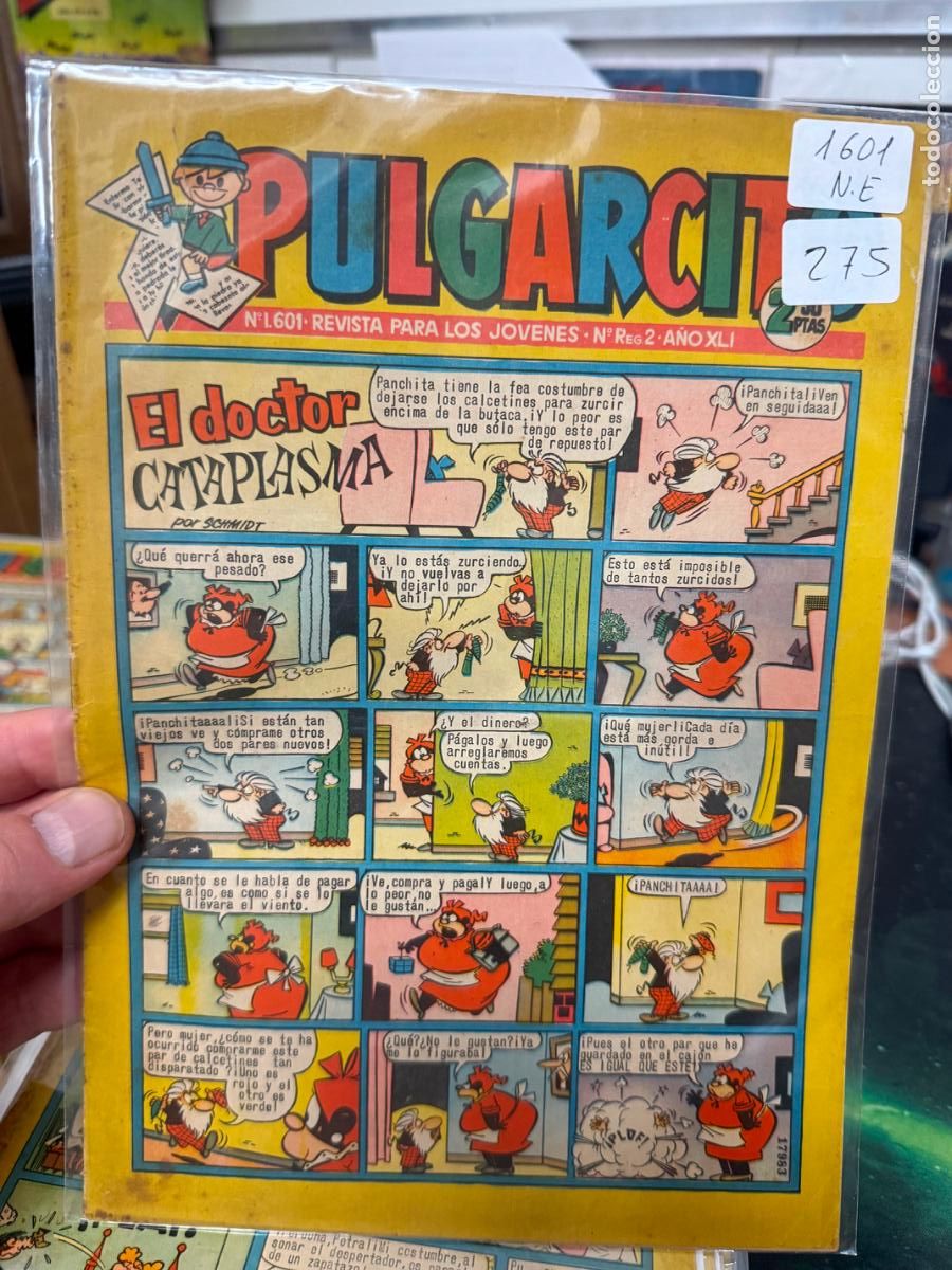 Tebeos: PULGARCITO EDITORIAL BRUGUERA NUMERO 1601