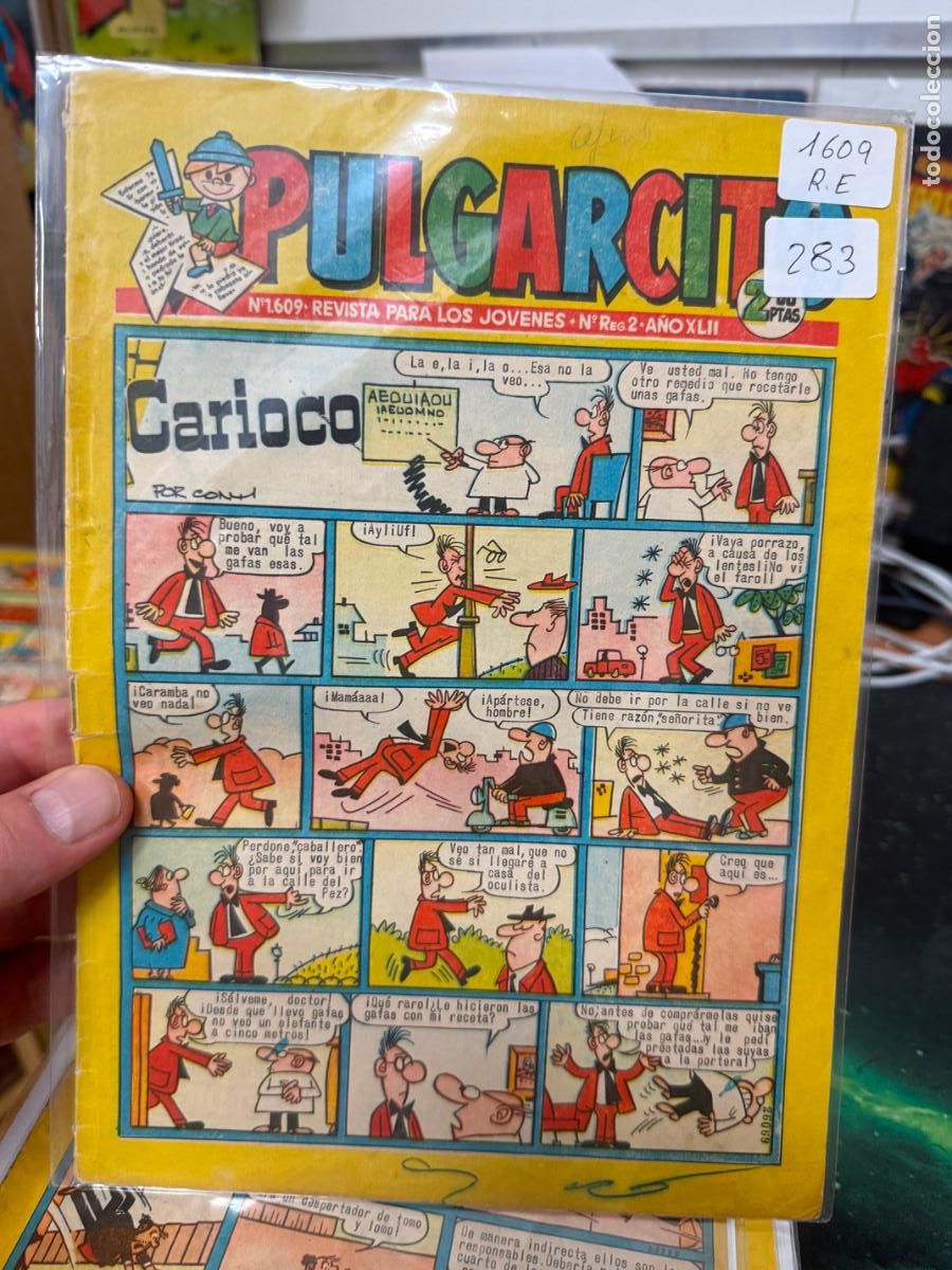 Tebeos: PULGARCITO EDITORIAL BRUGUERA NUMERO 1609