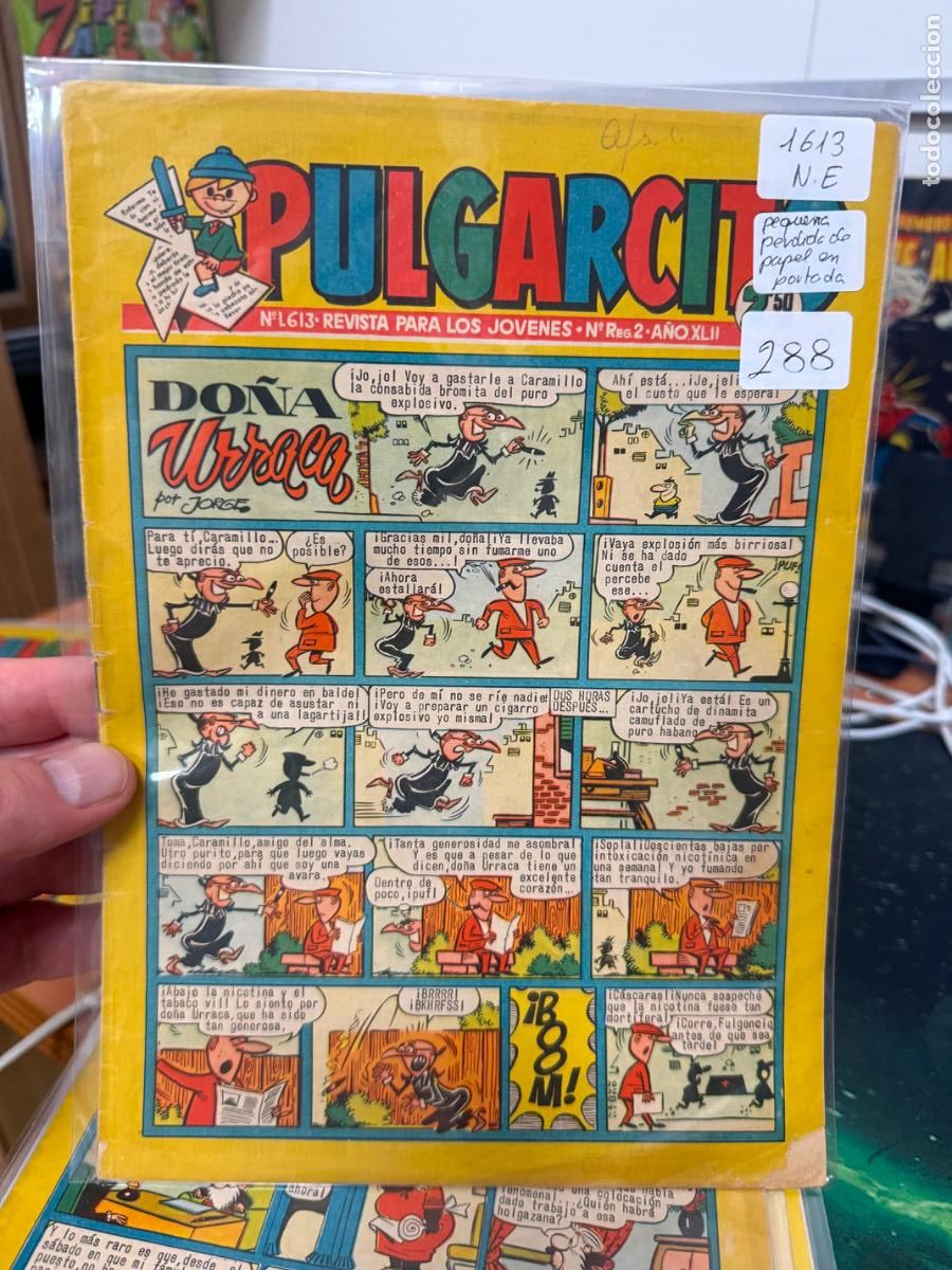 Tebeos: PULGARCITO EDITORIAL BRUGUERA NUMERO 1613