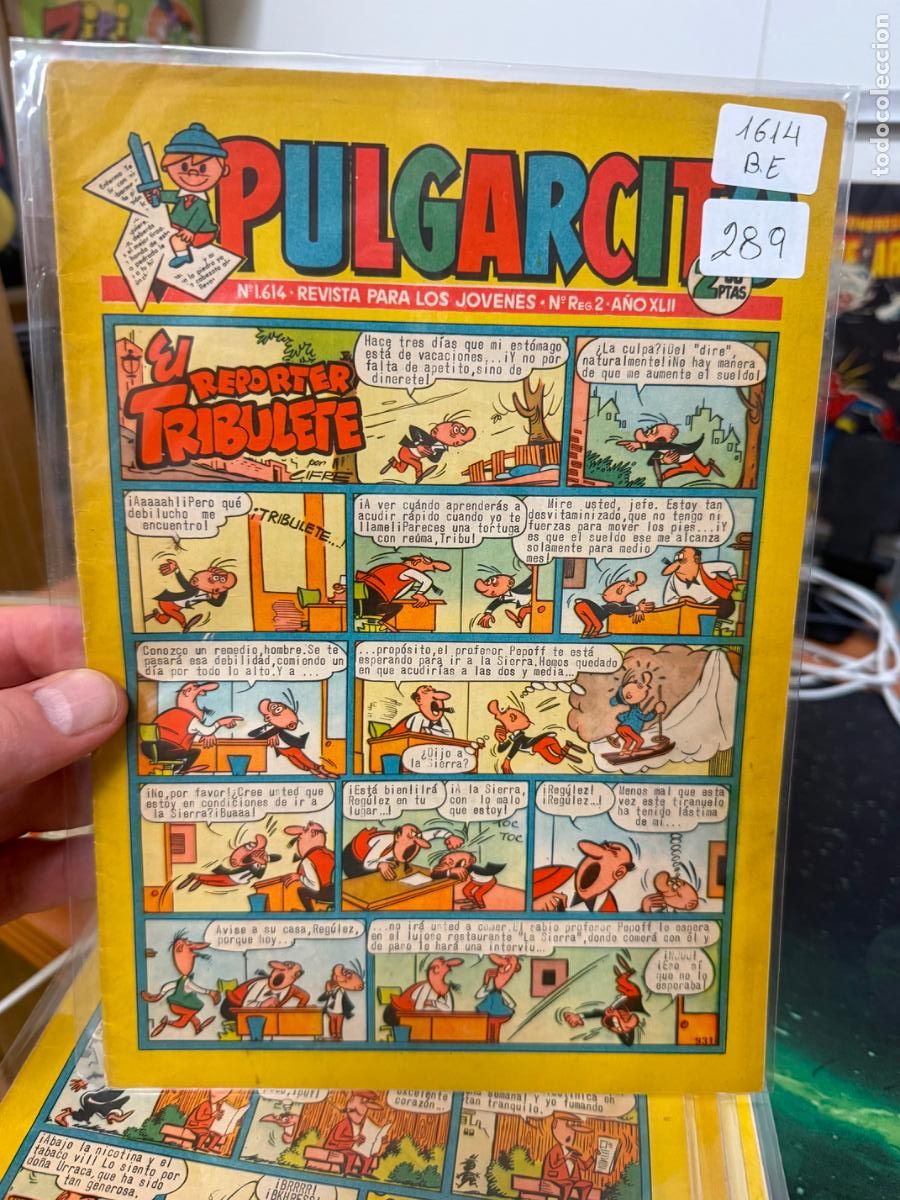 Tebeos: PULGARCITO EDITORIAL BRUGUERA NUMERO 1614
