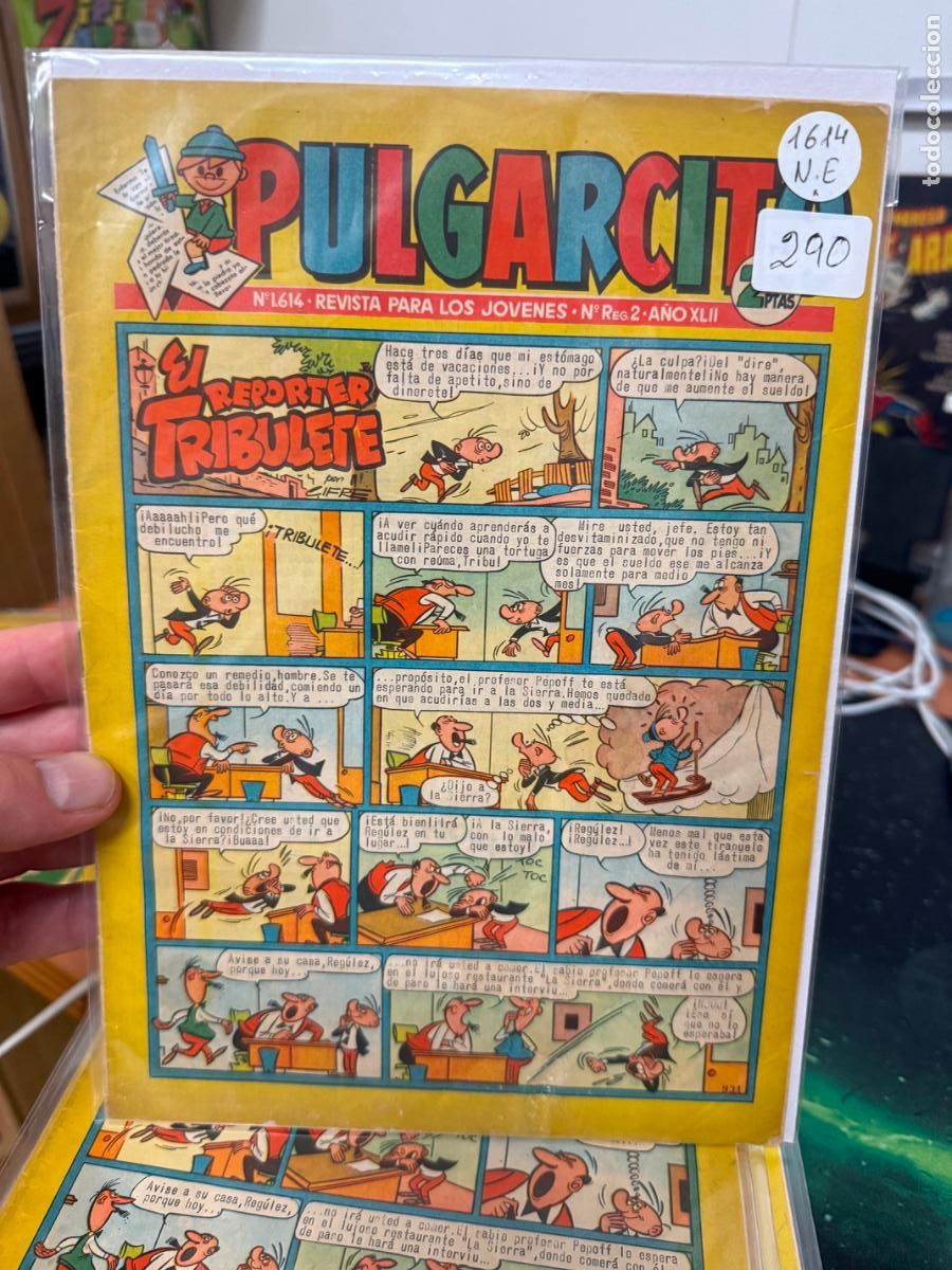 Tebeos: PULGARCITO EDITORIAL BRUGUERA NUMERO 1614