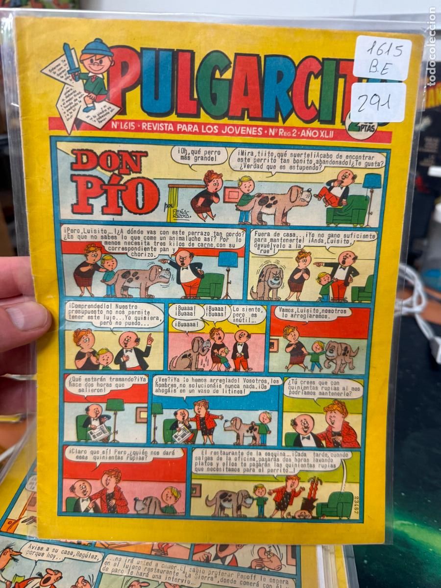 Tebeos: PULGARCITO EDITORIAL BRUGUERA NUMERO 1615