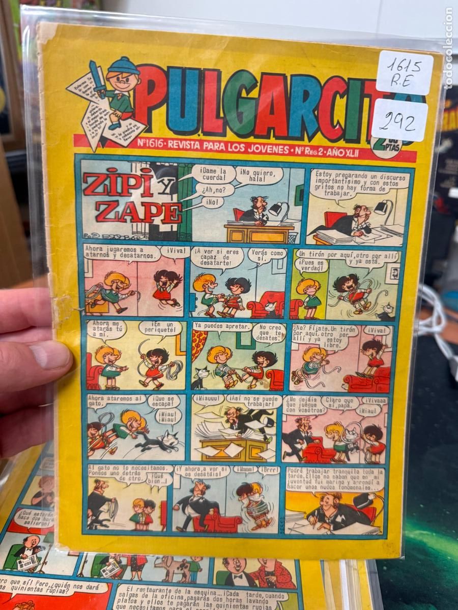 Tebeos: PULGARCITO EDITORIAL BRUGUERA NUMERO 1615