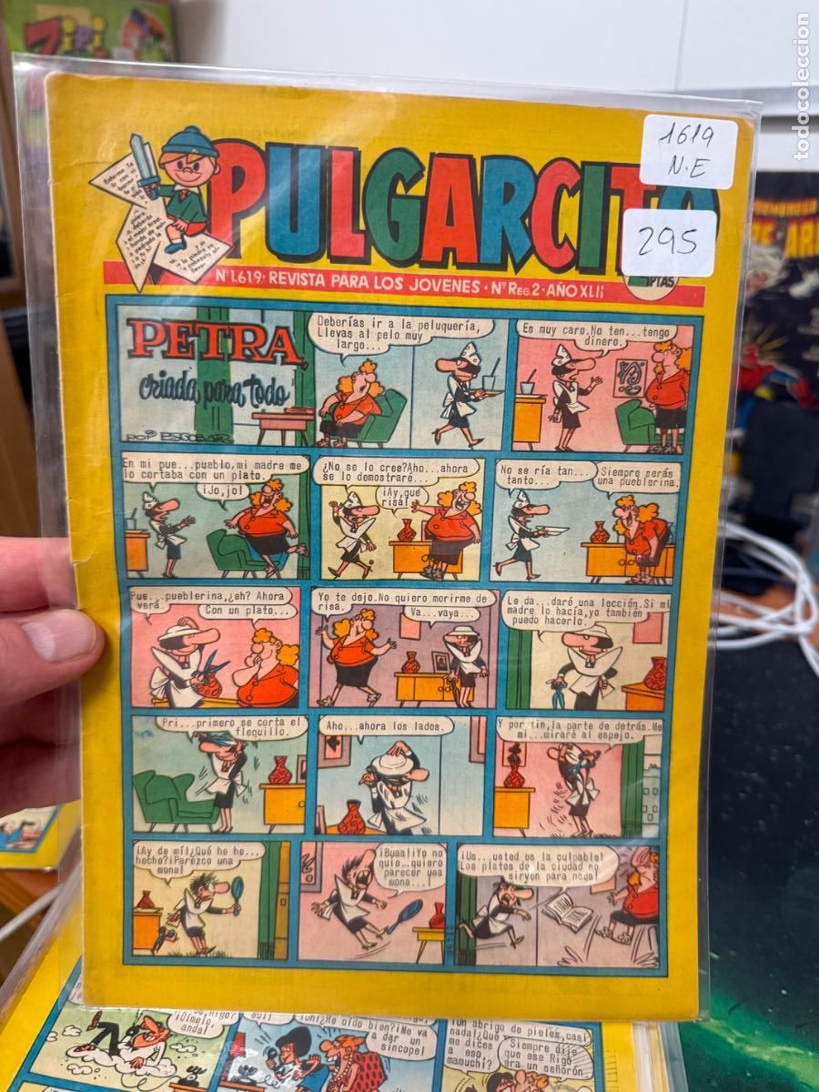 Tebeos: PULGARCITO EDITORIAL BRUGUERA NUMERO 1619