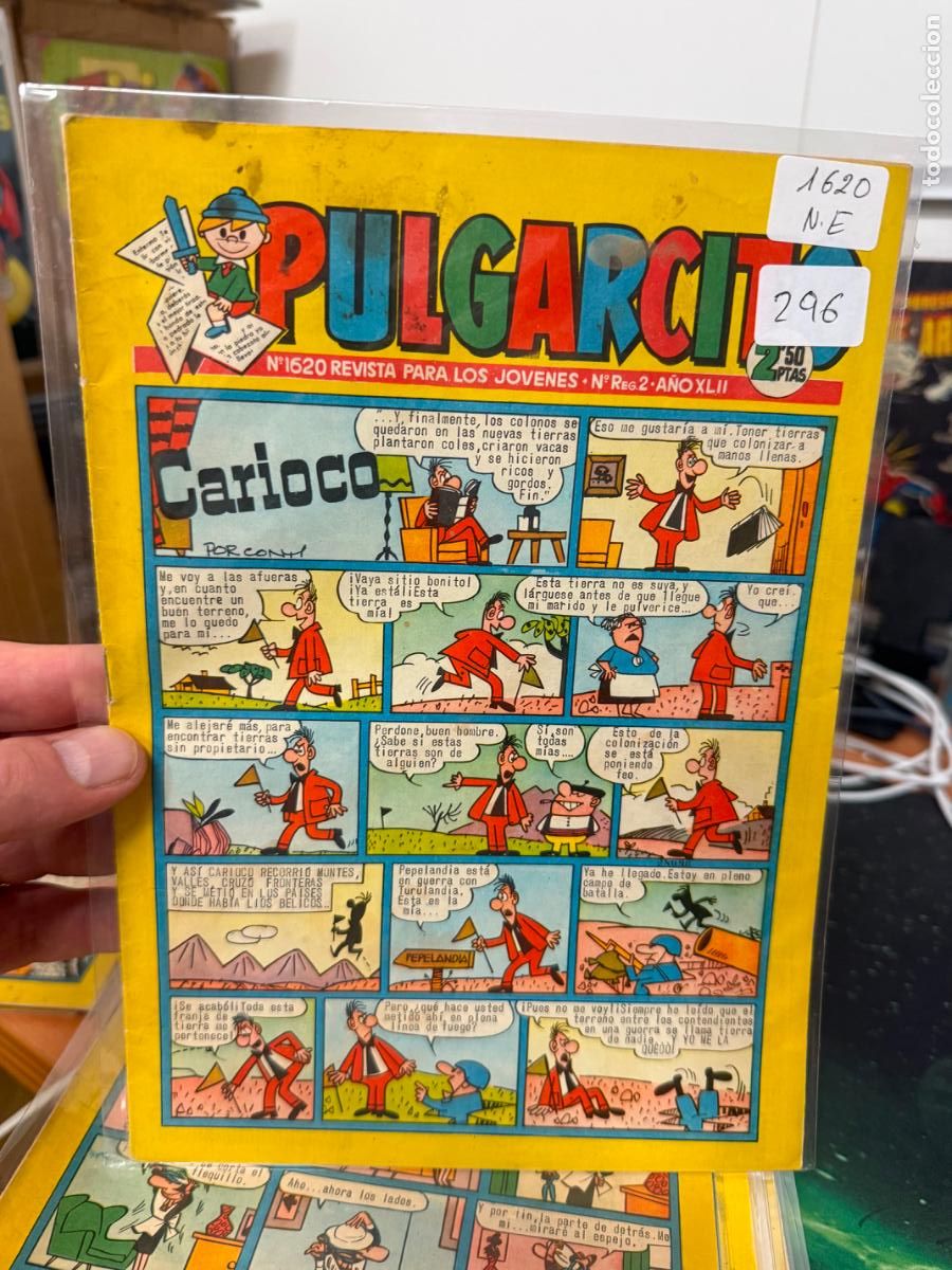 Tebeos: PULGARCITO EDITORIAL BRUGUERA NUMERO 1620