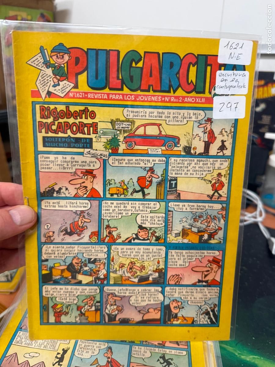 Tebeos: PULGARCITO EDITORIAL BRUGUERA NUMERO 1621