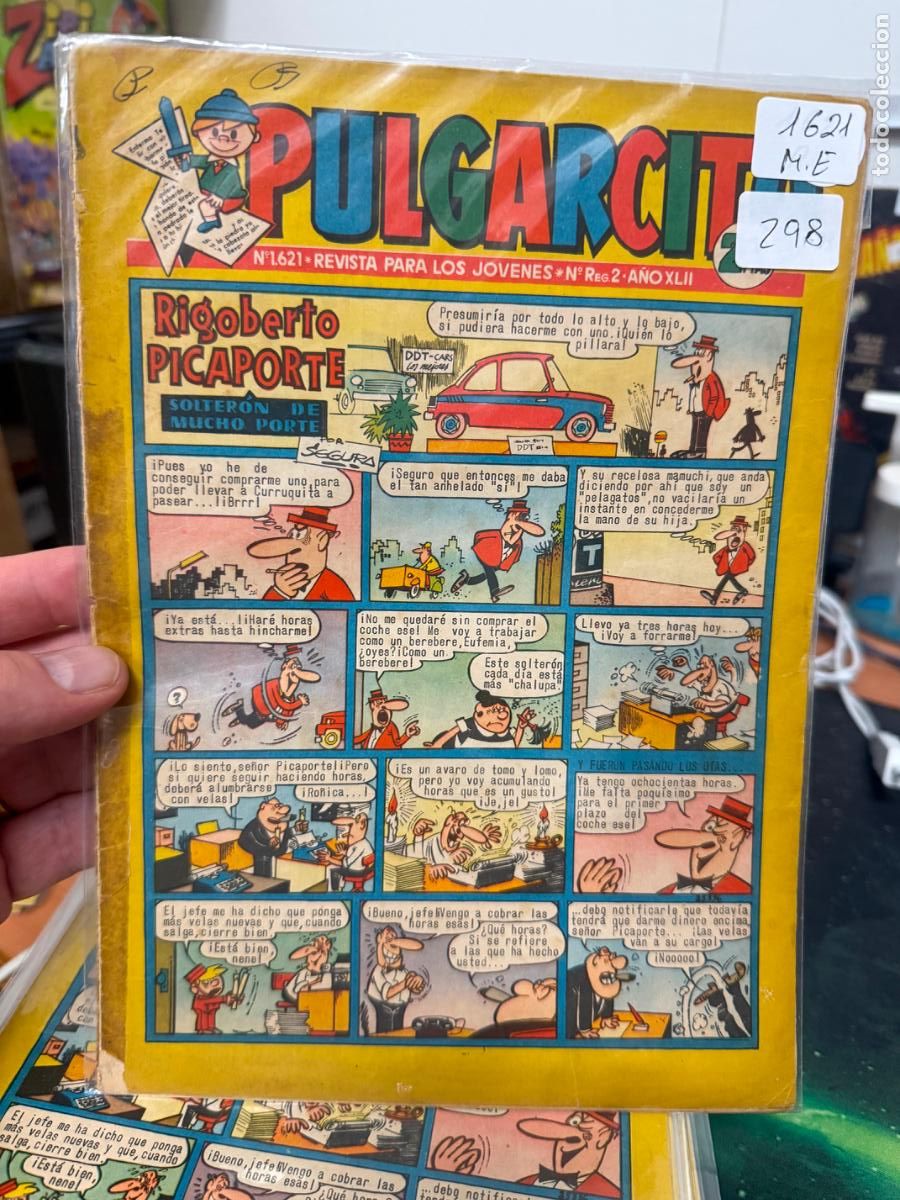 Tebeos: PULGARCITO EDITORIAL BRUGUERA NUMERO 1621