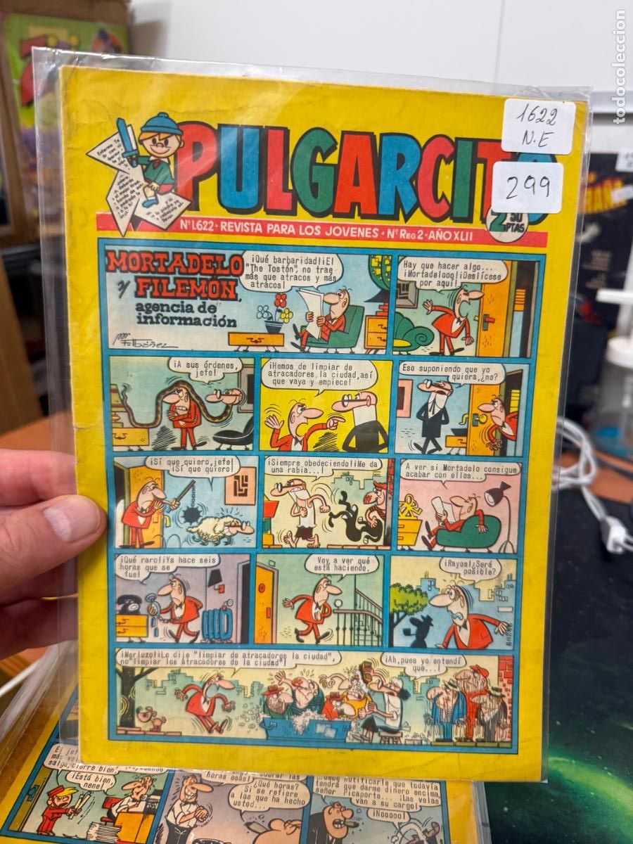 Tebeos: PULGARCITO EDITORIAL BRUGUERA NUMERO 1622