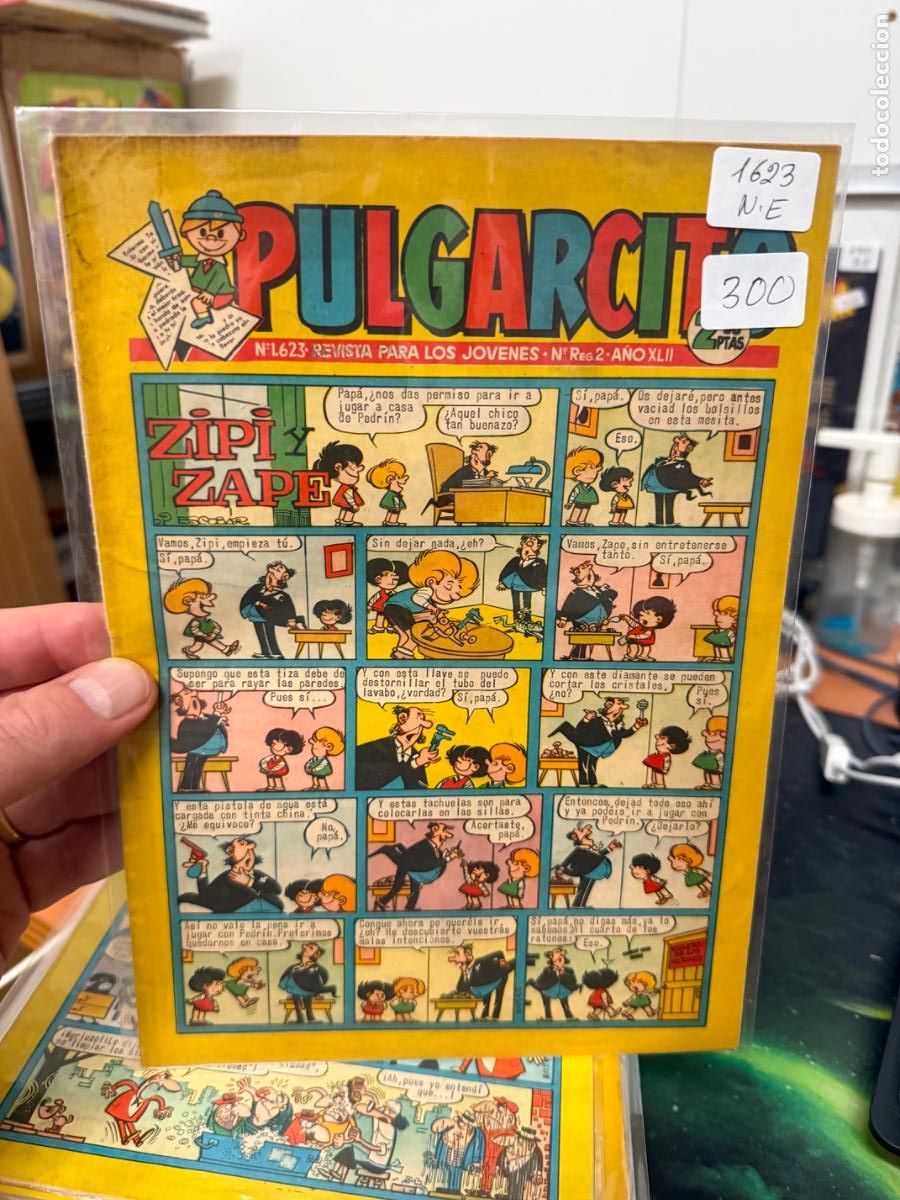 Tebeos: PULGARCITO EDITORIAL BRUGUERA NUMERO 1623