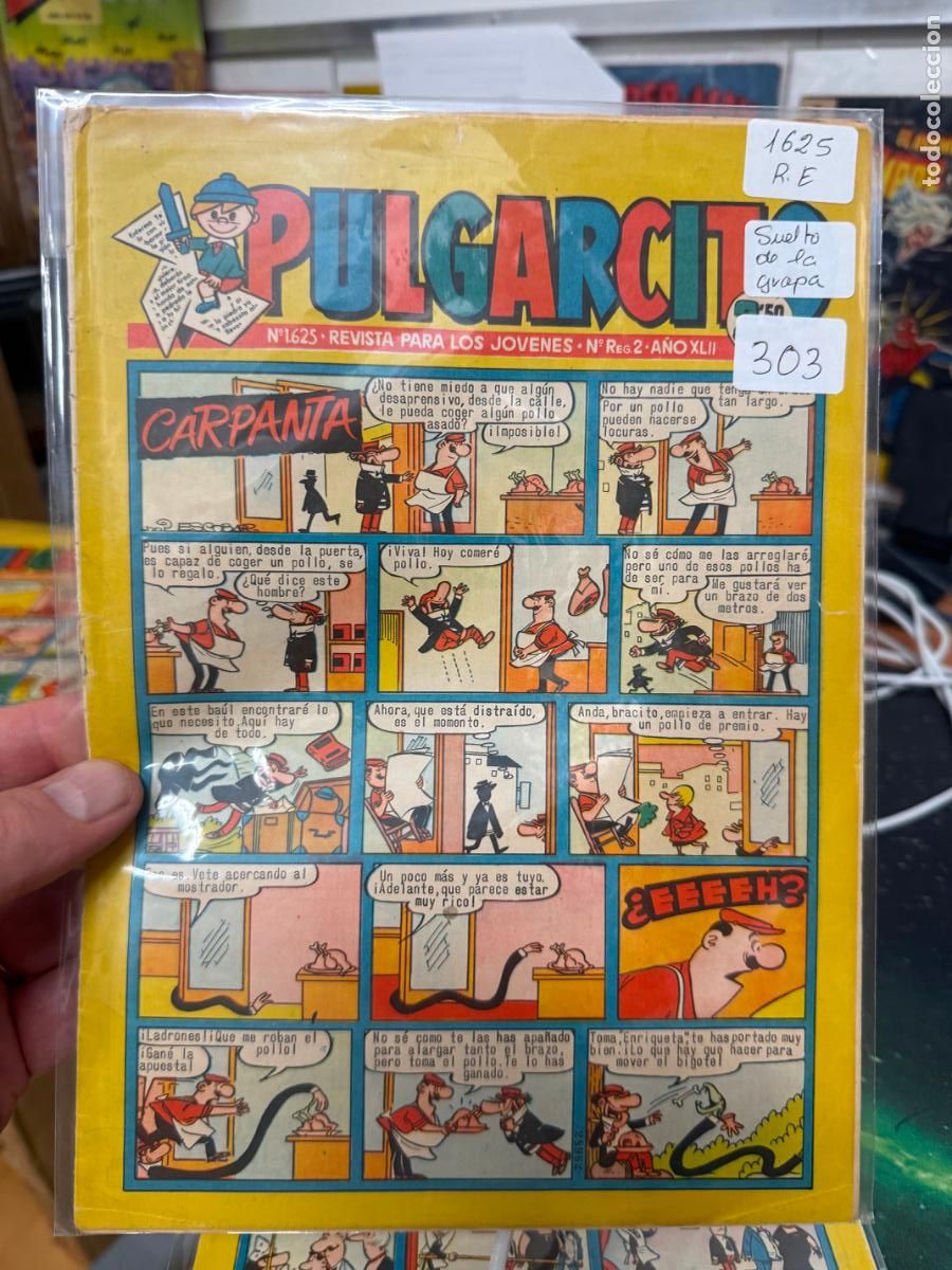 Giornalini: PULGARCITO EDITORIAL BRUGUERA NUMERO 1625
