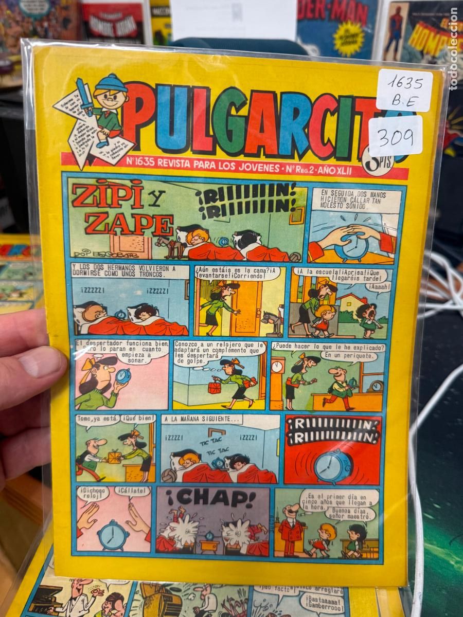 Tebeos: PULGARCITO EDITORIAL BRUGUERA NUMERO 1635