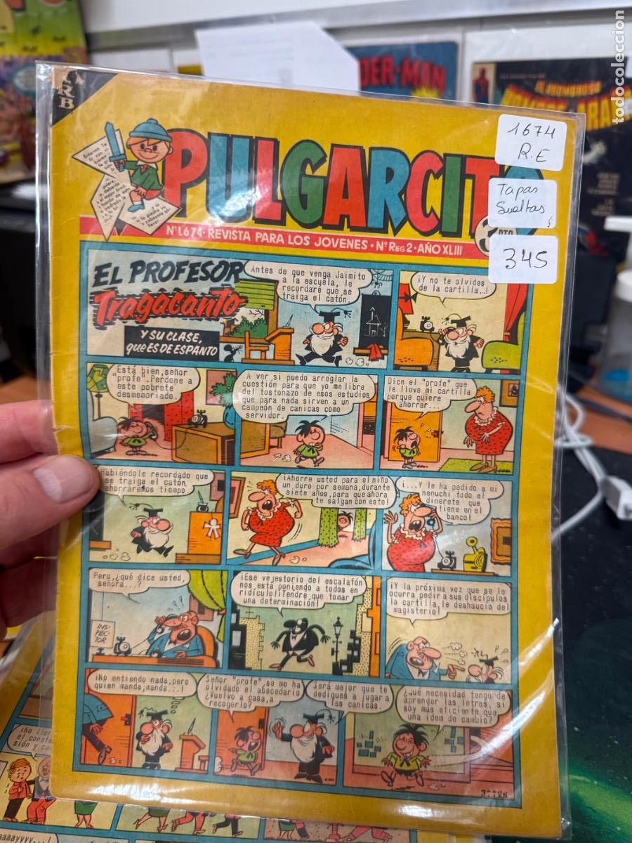 BDs: PULGARCITO EDITORIAL BRUGUERA NUMERO 1674