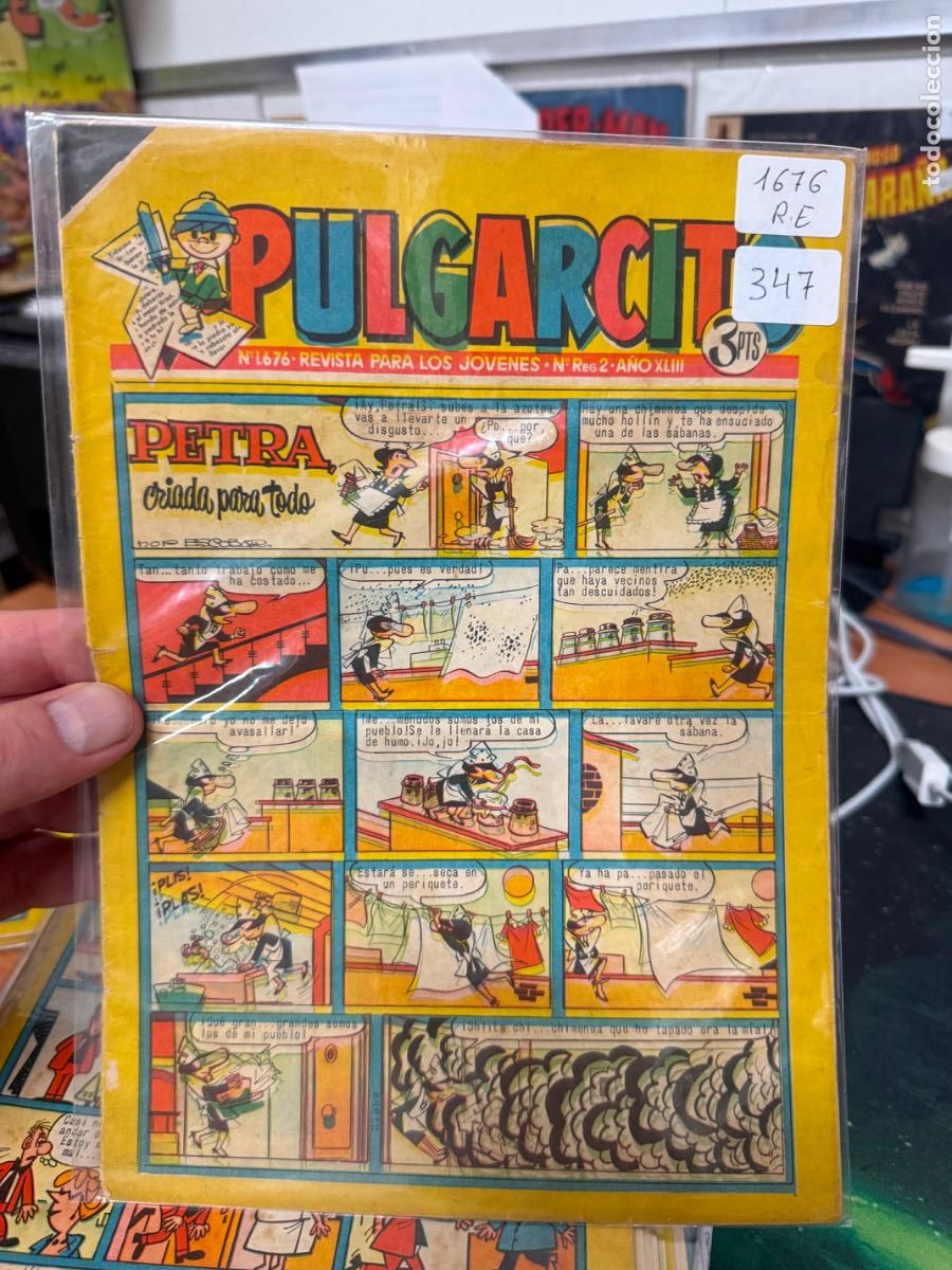 BDs: PULGARCITO EDITORIAL BRUGUERA NUMERO 1676