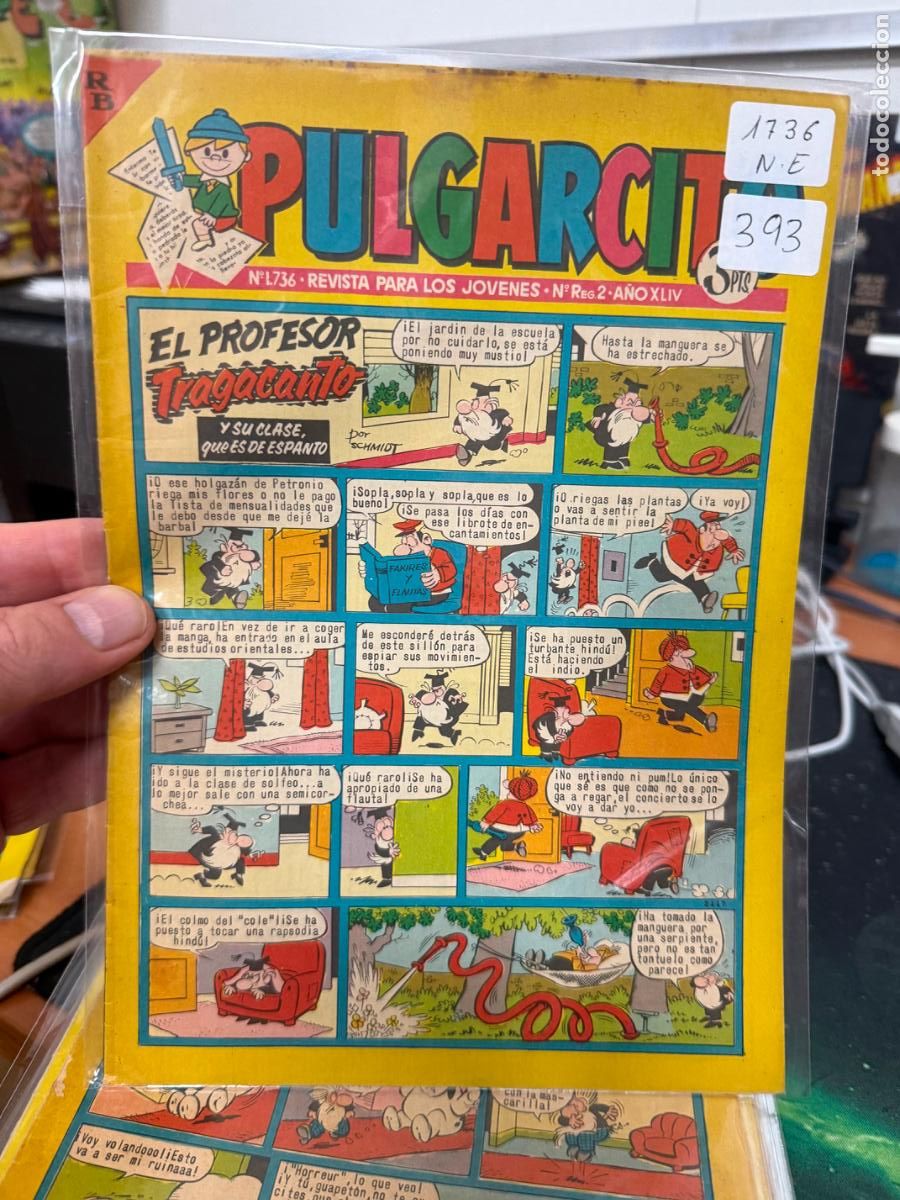 BDs: PULGARCITO EDITORIAL BRUGUERA NUMERO 1736