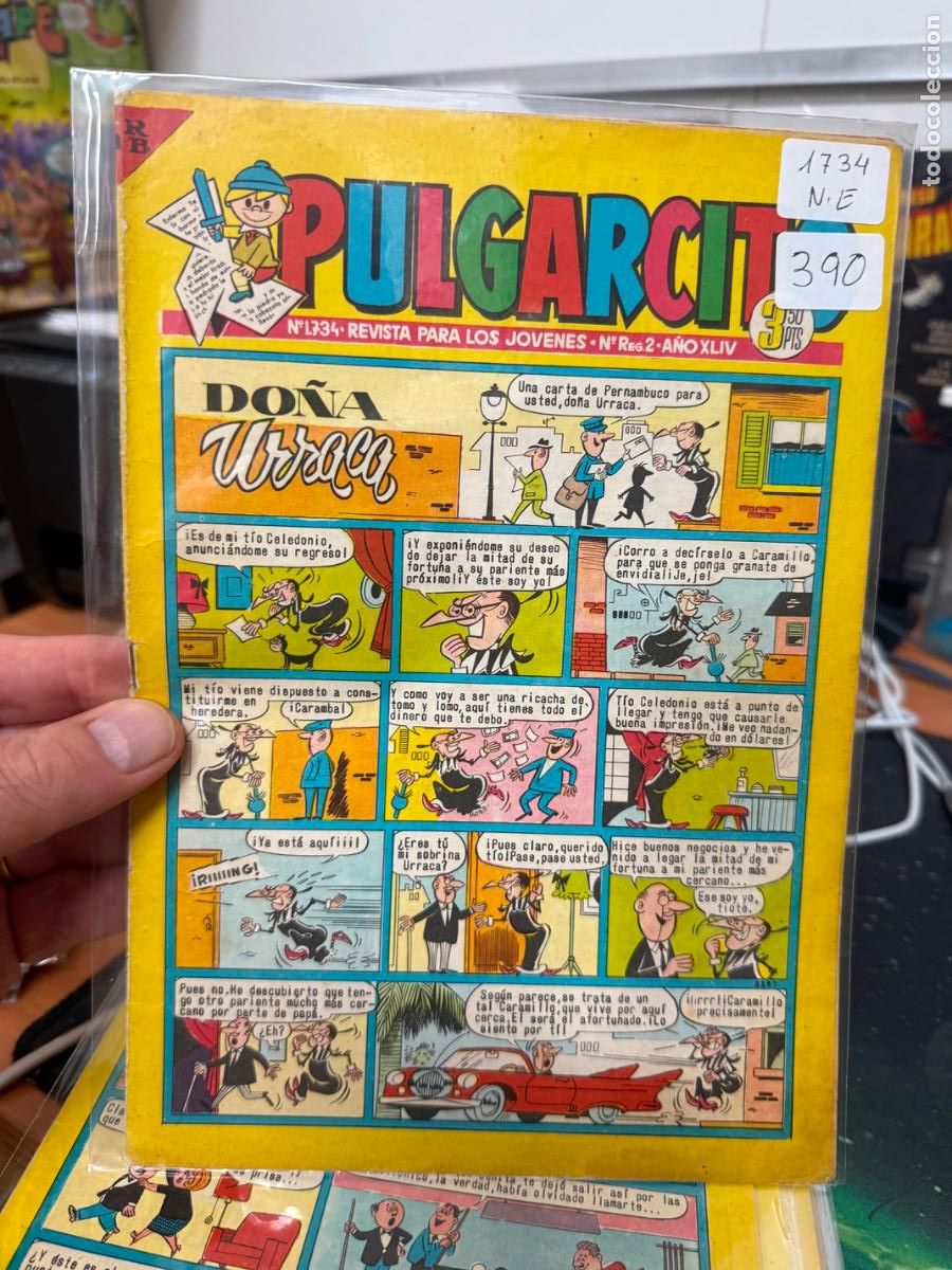BDs: PULGARCITO EDITORIAL BRUGUERA NUMERO 1734
