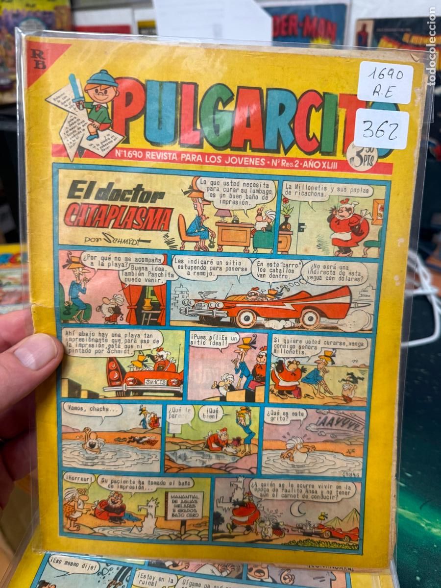 BDs: PULGARCITO EDITORIAL BRUGUERA NUMERO 1690