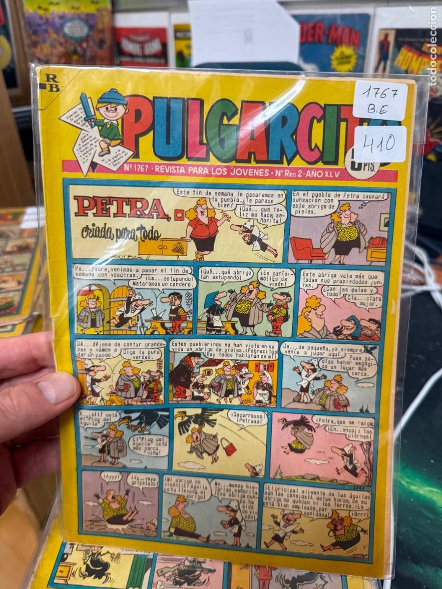 Tebeos: PULGARCITO EDITORIAL BRUGUERA NUMERO 1767