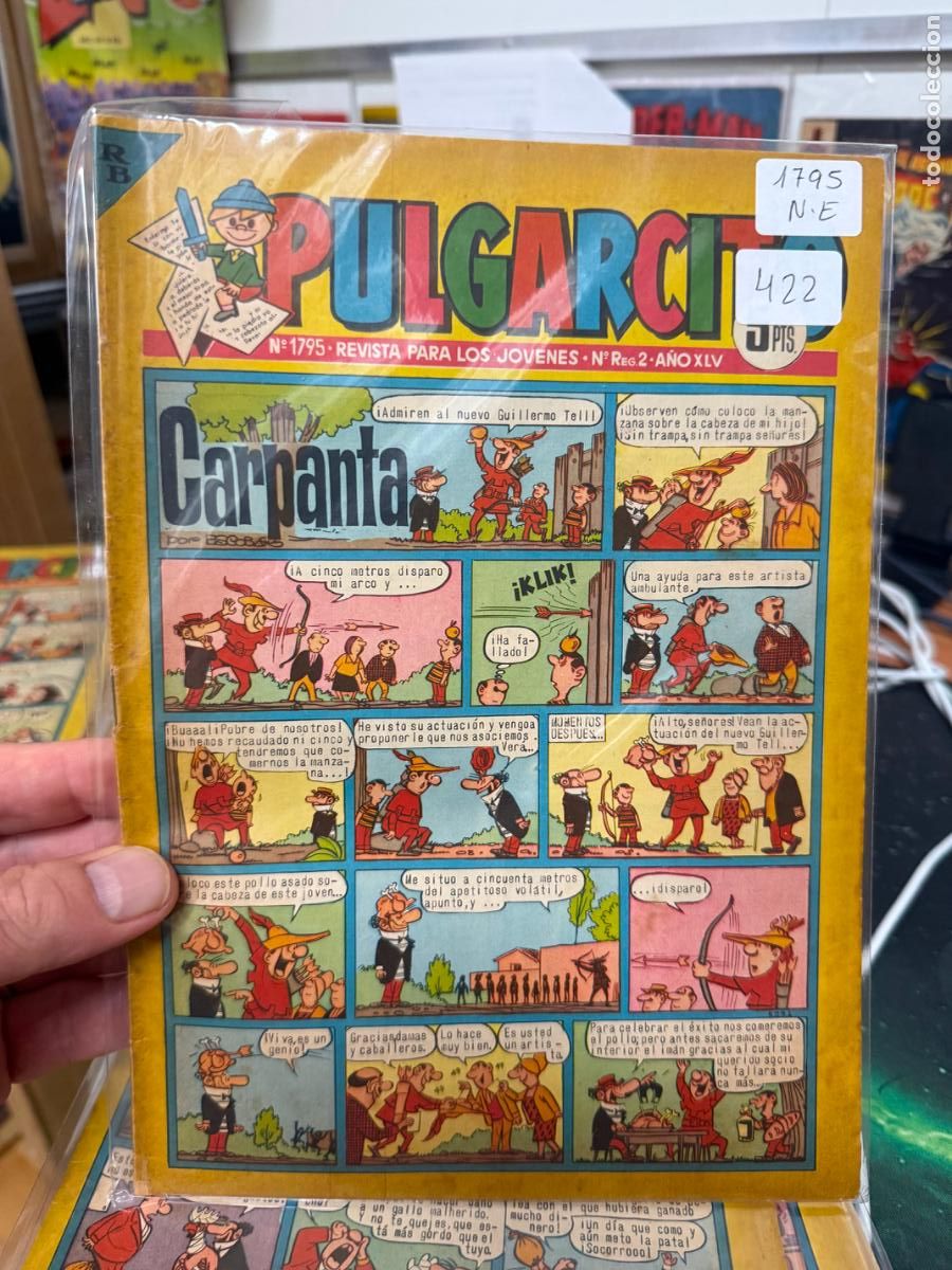 Tebeos: PULGARCITO EDITORIAL BRUGUERA NUMERO 1795