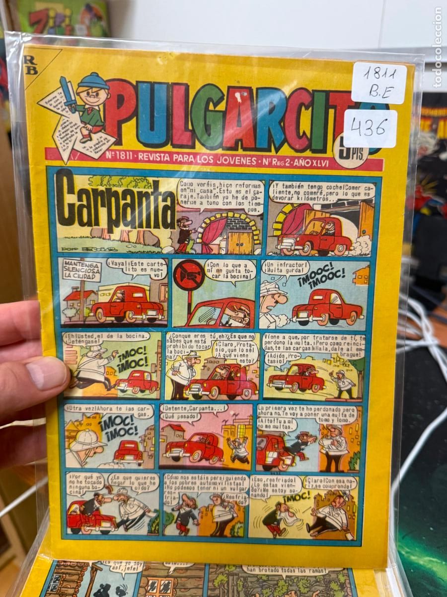 Tebeos: PULGARCITO EDITORIAL BRUGUERA NUMERO 1811