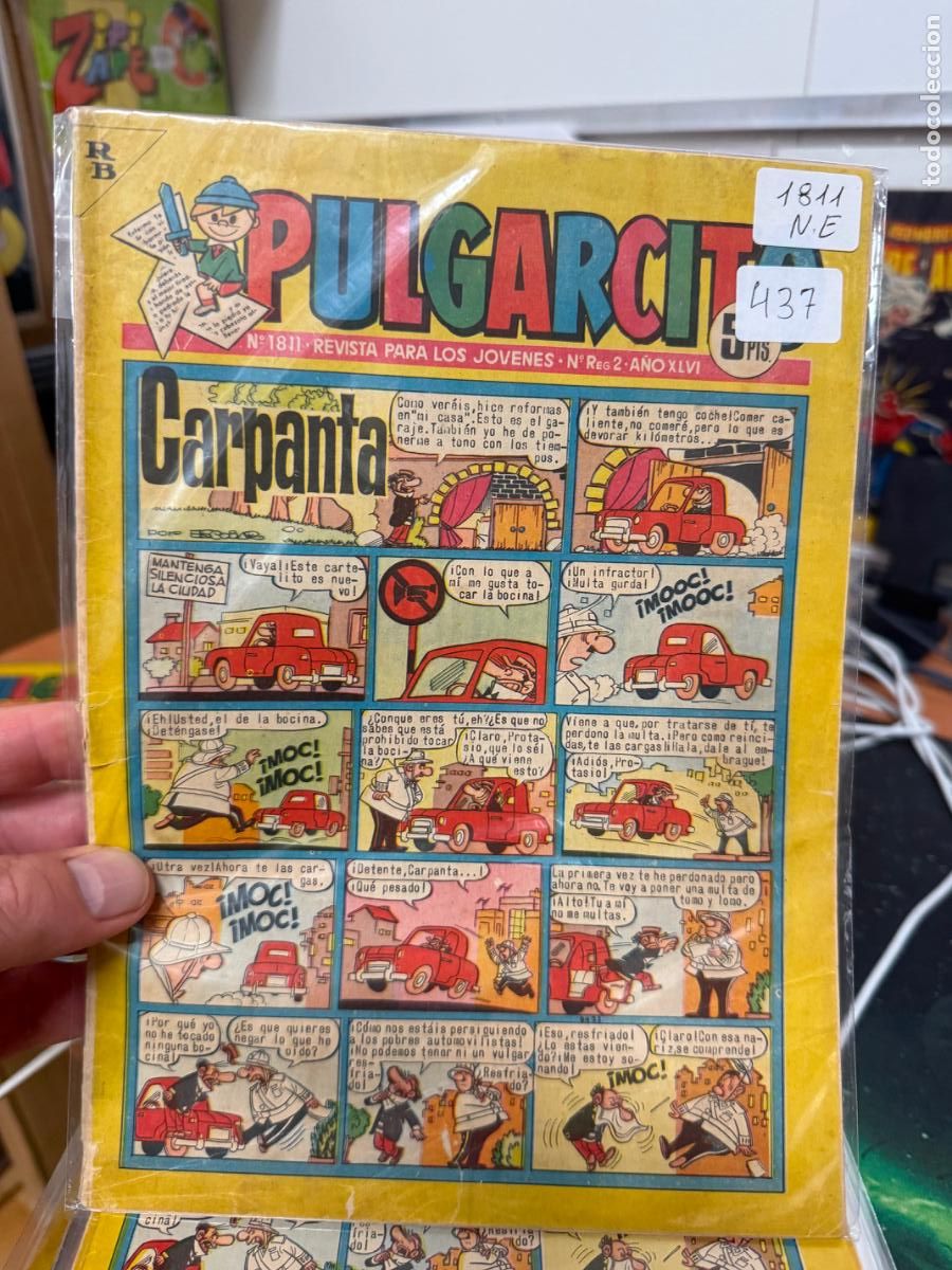 Tebeos: PULGARCITO EDITORIAL BRUGUERA NUMERO 1811