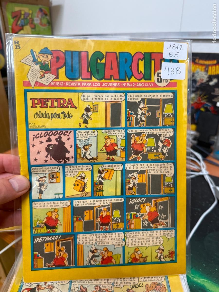 Tebeos: PULGARCITO EDITORIAL BRUGUERA NUMERO 1812