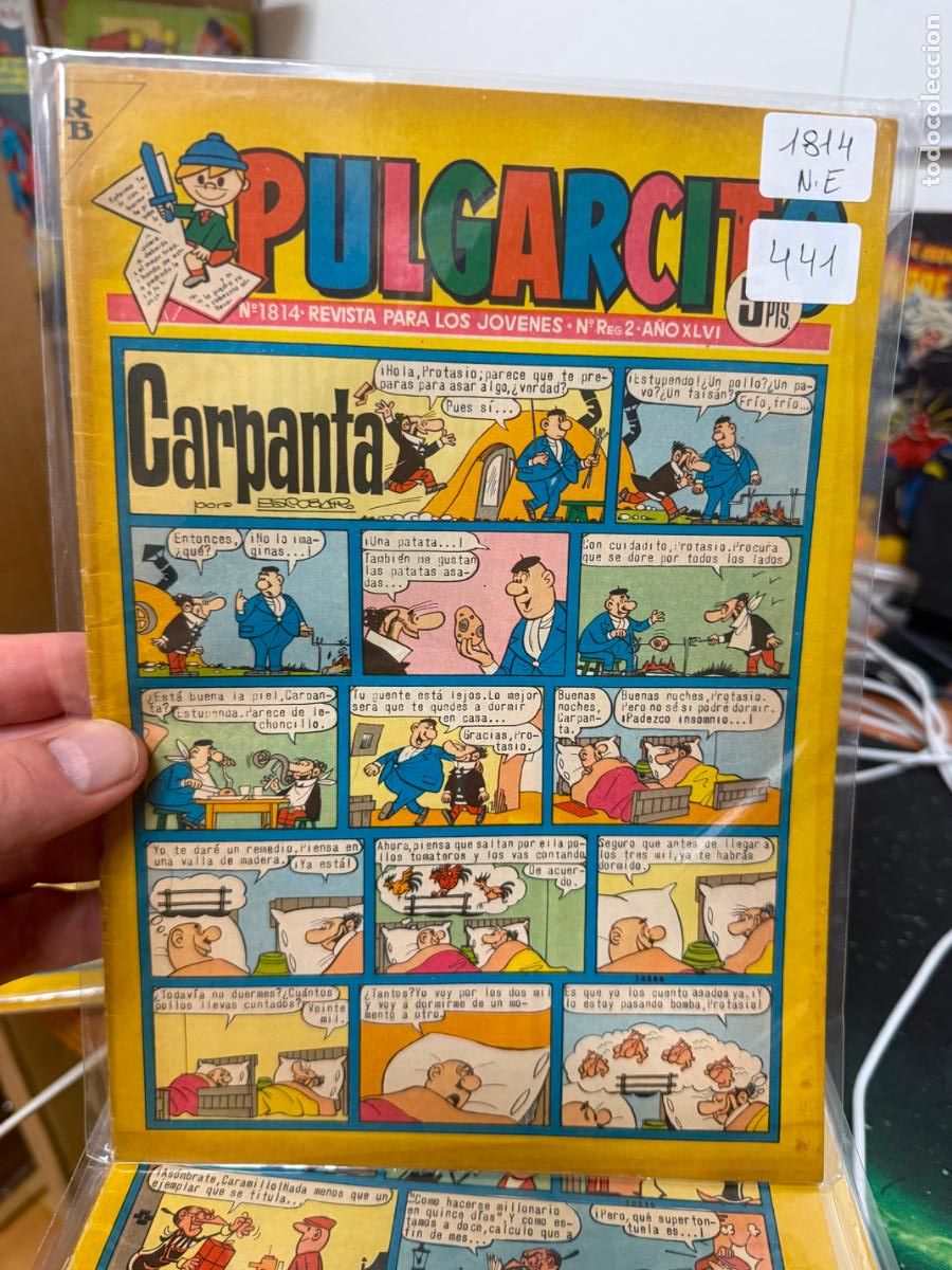 Tebeos: PULGARCITO EDITORIAL BRUGUERA NUMERO 1814