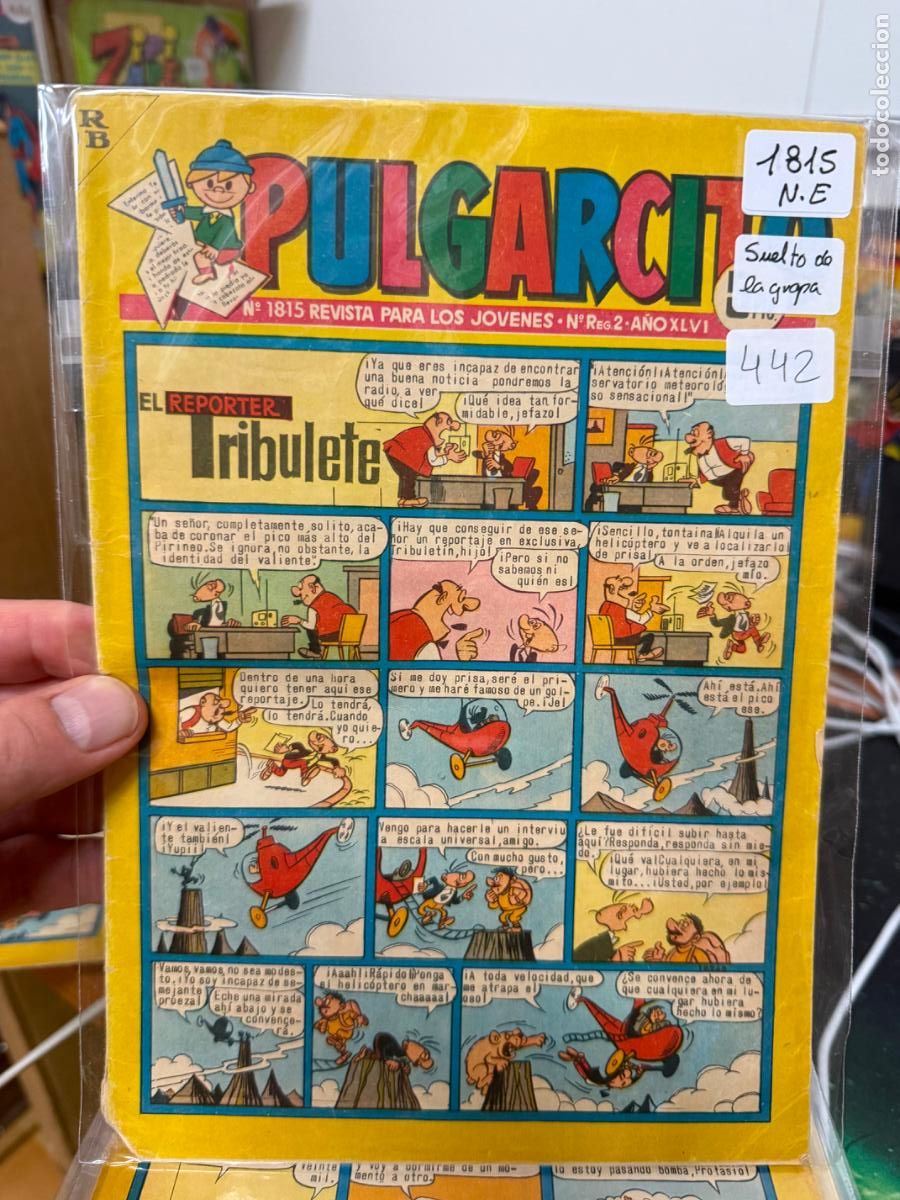 Tebeos: PULGARCITO EDITORIAL BRUGUERA NUMERO 1815