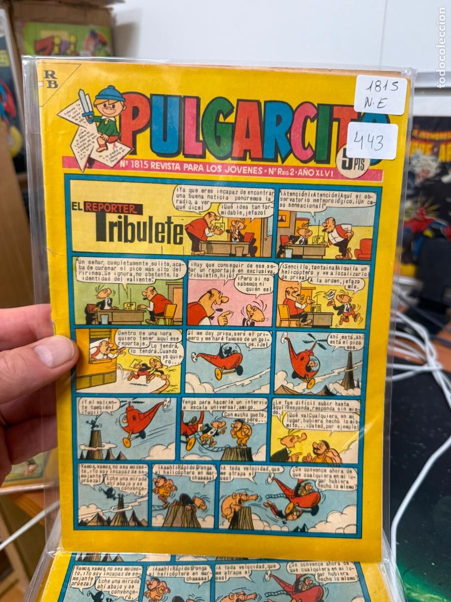 Tebeos: PULGARCITO EDITORIAL BRUGUERA NUMERO 1815