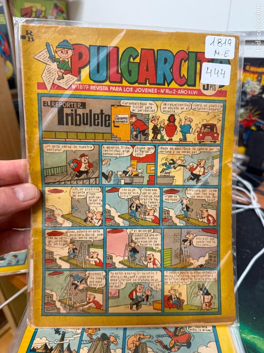 Tebeos: PULGARCITO EDITORIAL BRUGUERA NUMERO 1819