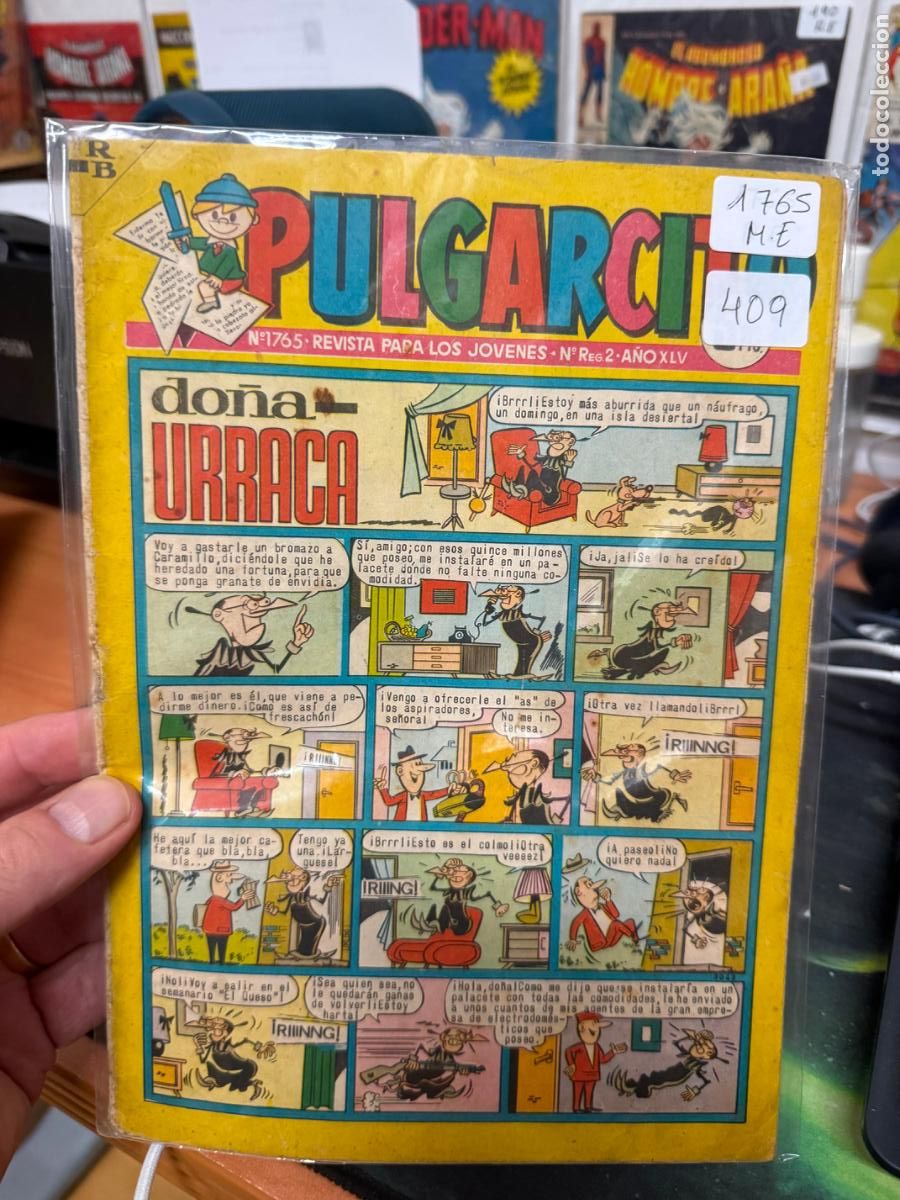 Tebeos: PULGARCITO EDITORIAL BRUGUERA NUMERO 1765