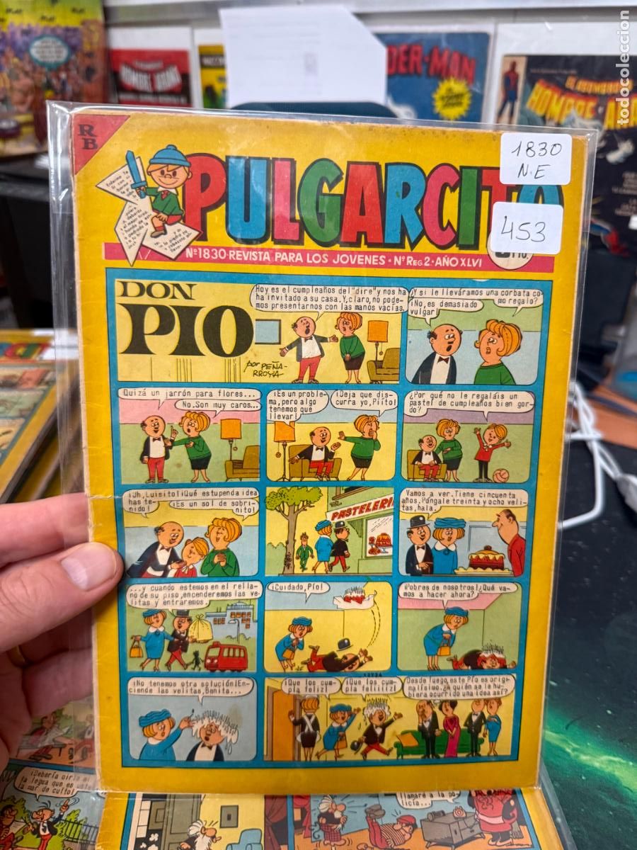 Tebeos: PULGARCITO EDITORIAL BRUGUERA NUMERO 1830
